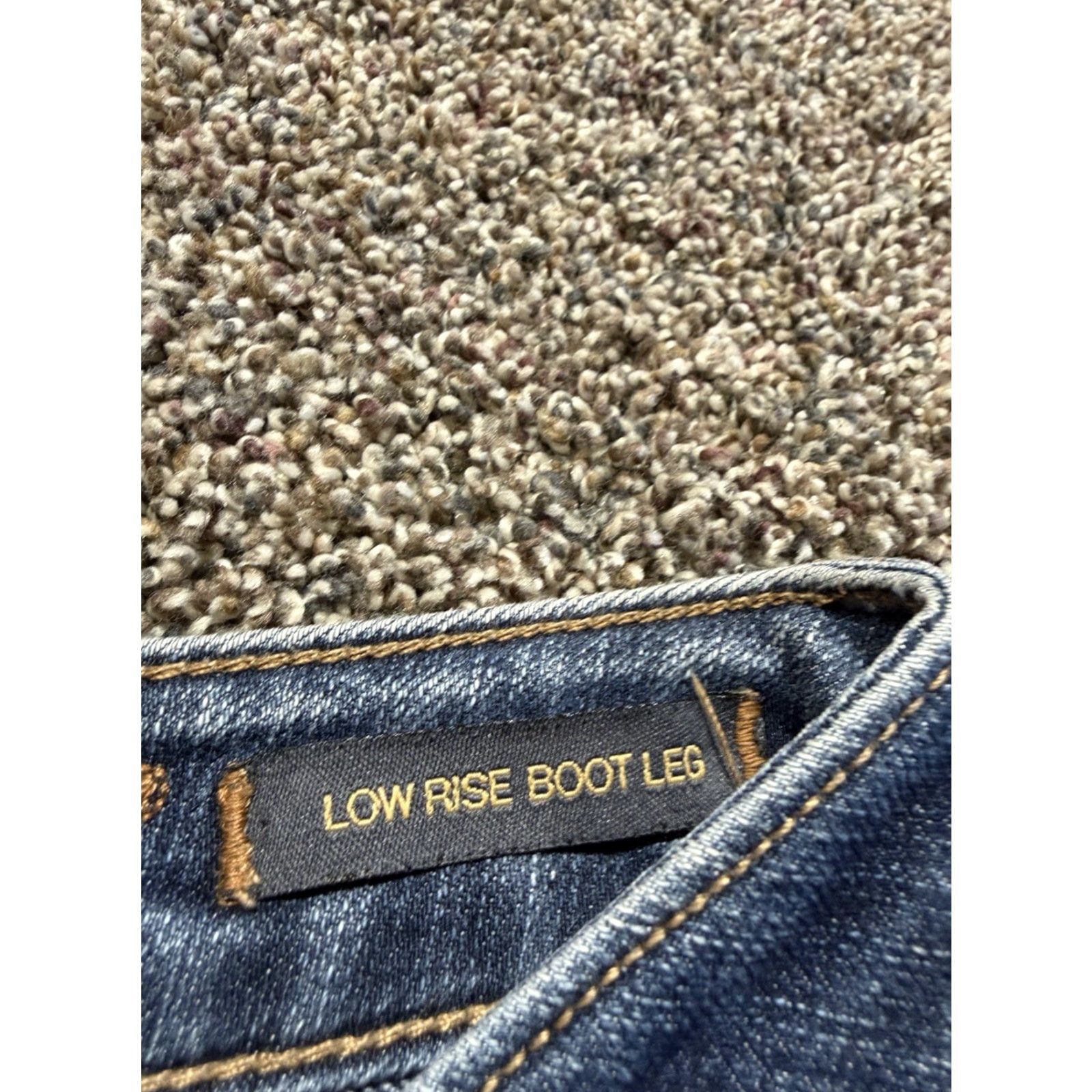 AG Jeans Jag Jeans Women Jeans 6P Blue Denim Bootcut Low Rise Flex Stretch 28X31 Petite 28 In 6P Womens Jeans Size 28" / US 6 / IT 42 - 4 Thumbnail