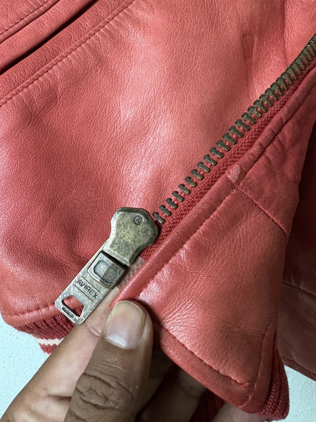 Avirex × Vintage Avirex USA Authentic Leather Jacket Size xs Size US S / EU 44-46 / 1 - 16 Thumbnail