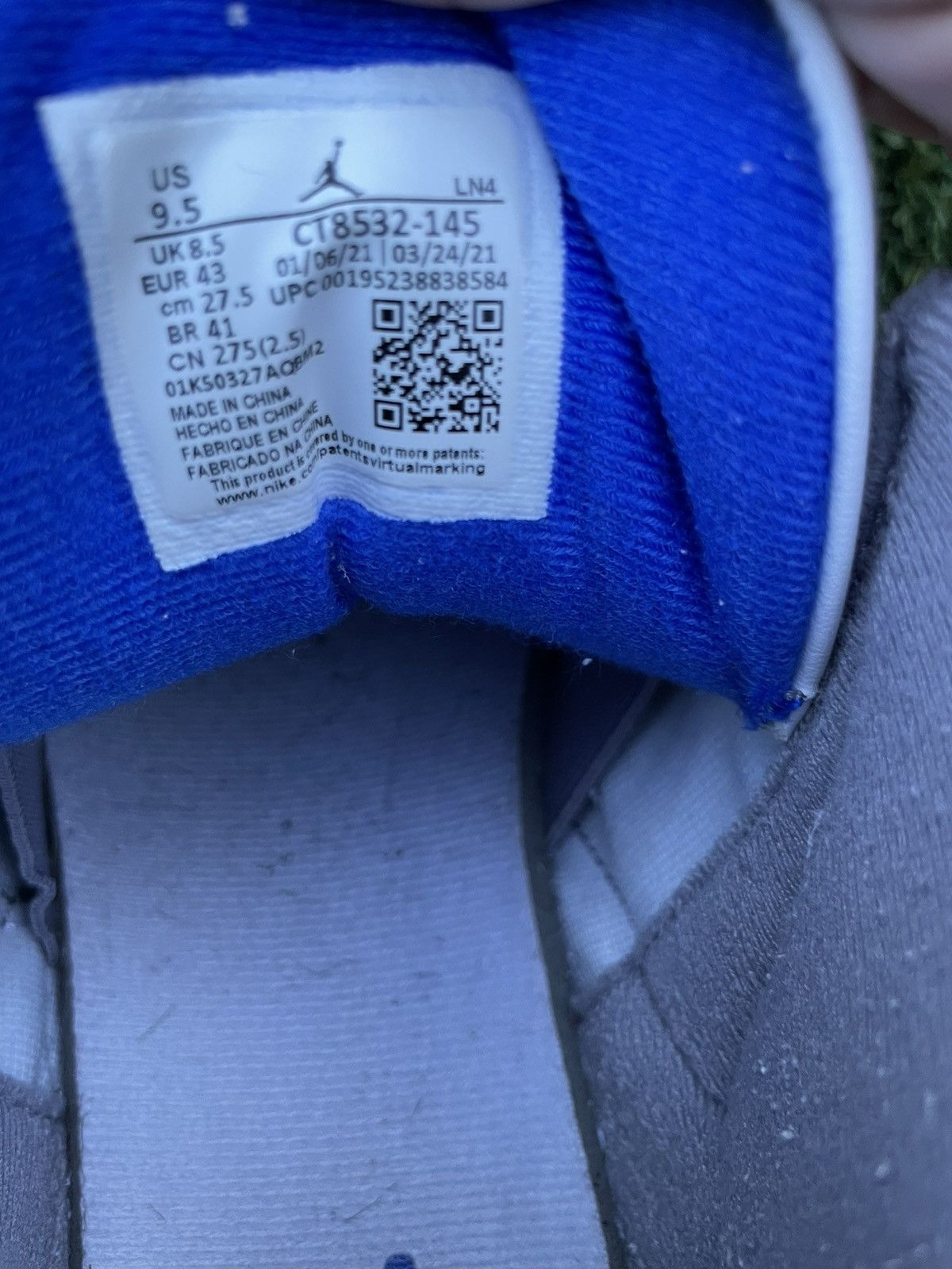 Jordan Brand Jordan 3 racer blue Size US 9 / EU 42 - 5 Thumbnail