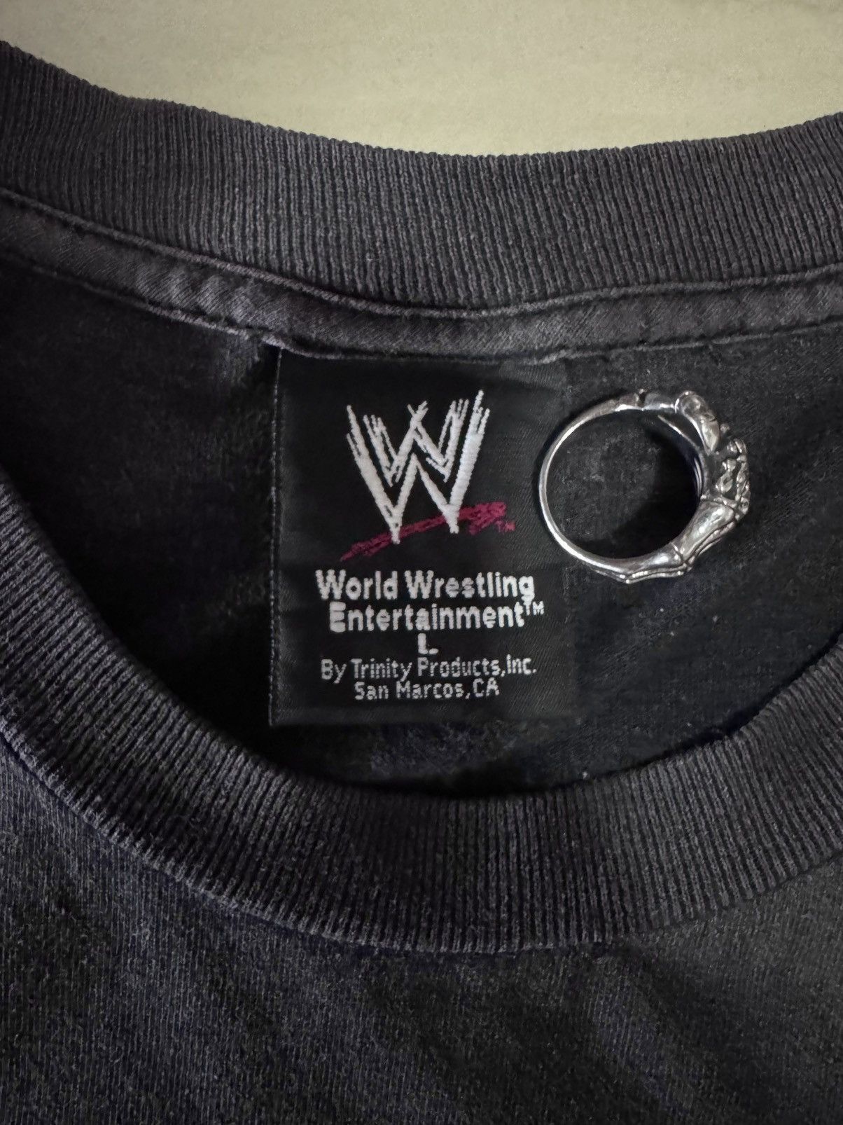 WWF 2002-2004 Rey Mysterio 619 WrestleMania XX 20 00s WWE Shirt Size US L / EU 52-54 / 3 - 8 Thumbnail