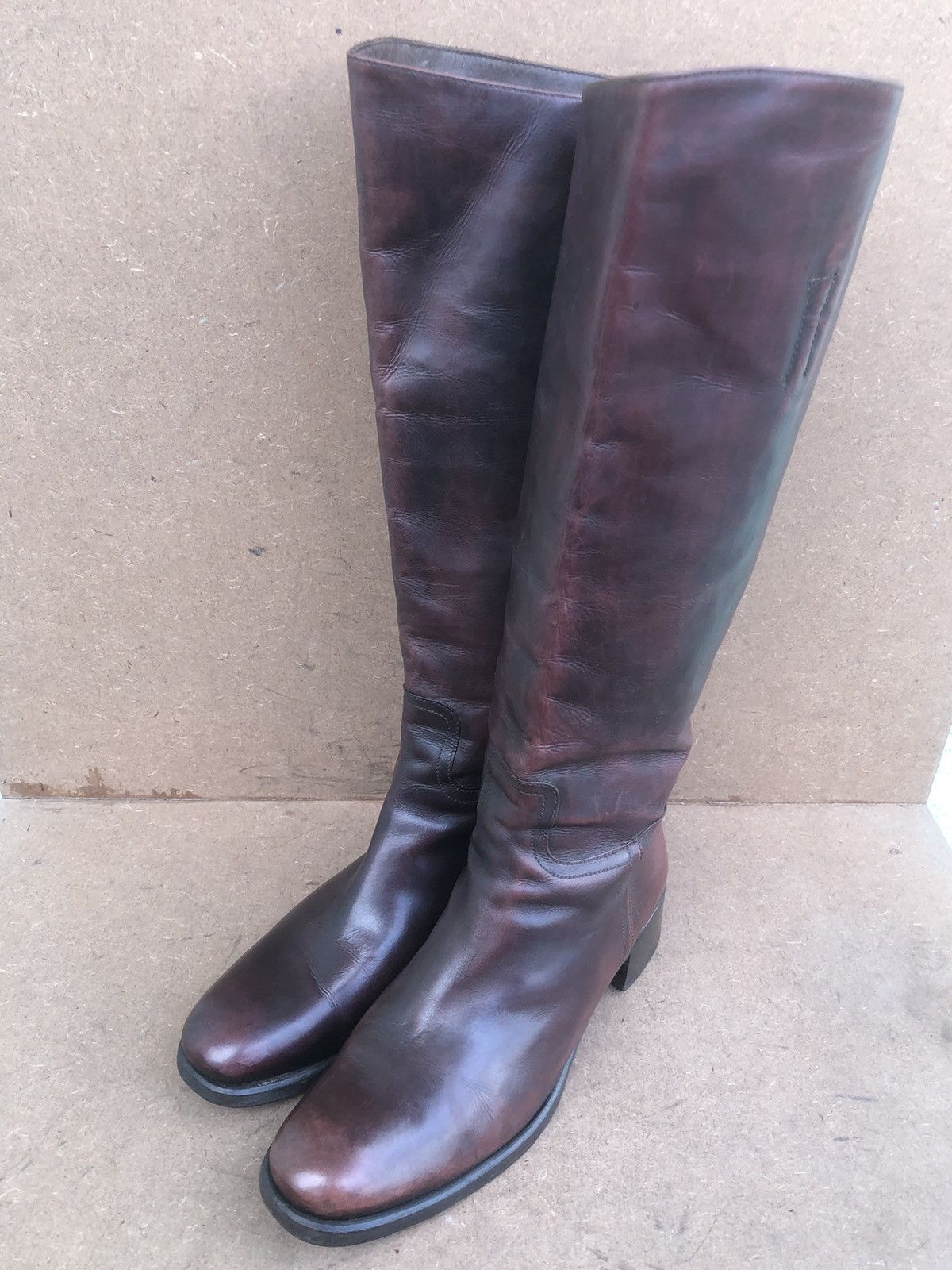 Prada Prada Brown Calfskin Leather Women’s Boots Size 38 Size US 8 / IT 38 - 2 Thumbnail