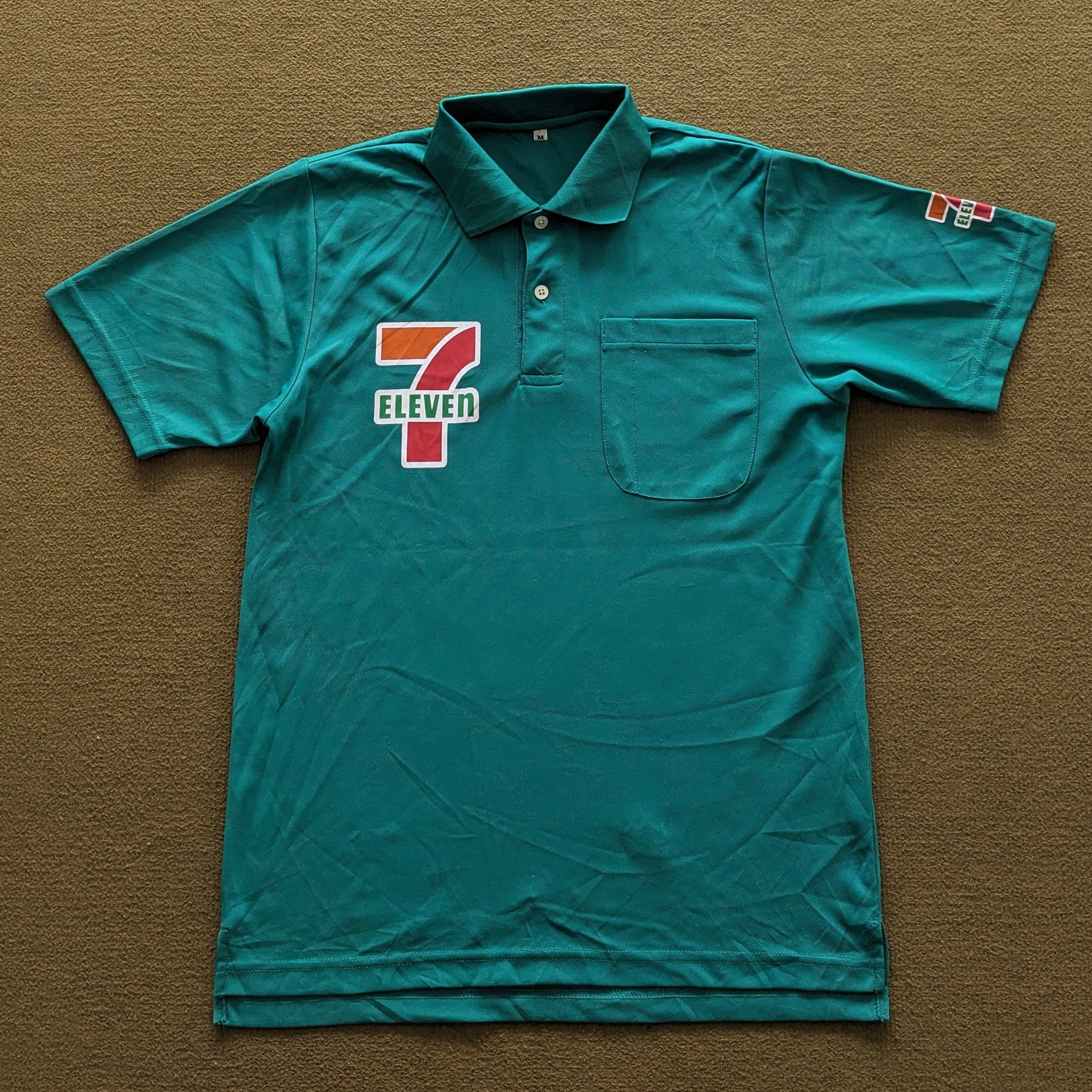 Vintage Vintage 7 ELEVEN Uniform Workers T-shirt Size US M / EU 48-50 / 2 - 3 Thumbnail