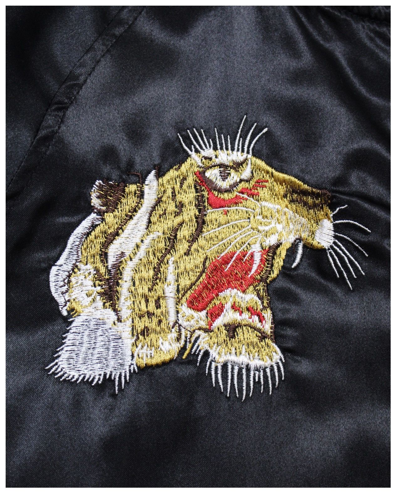 Bullet Noise 2000S BULLET NOISE BLACK TIGER SUKAJAN SATIN JACKET Size US M / EU 48-50 / 2 - 6 Thumbnail