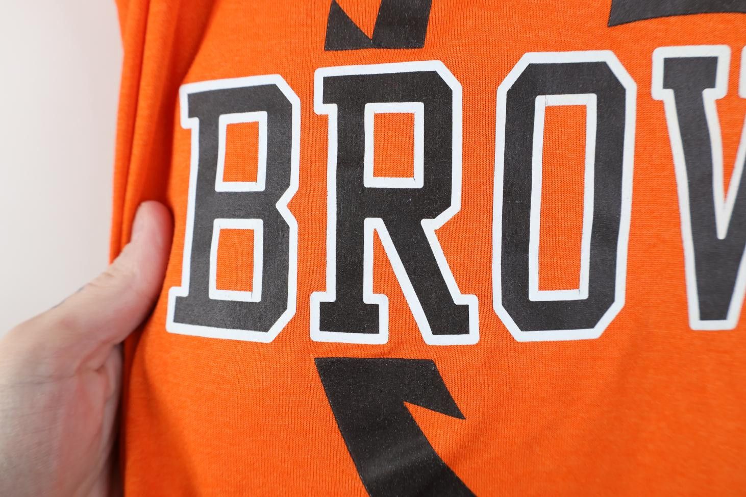 Nike Nike NFL Cleveland Browns Football Short Sleeve T-Shirt Size US L / EU 52-54 / 3 - 7 Thumbnail