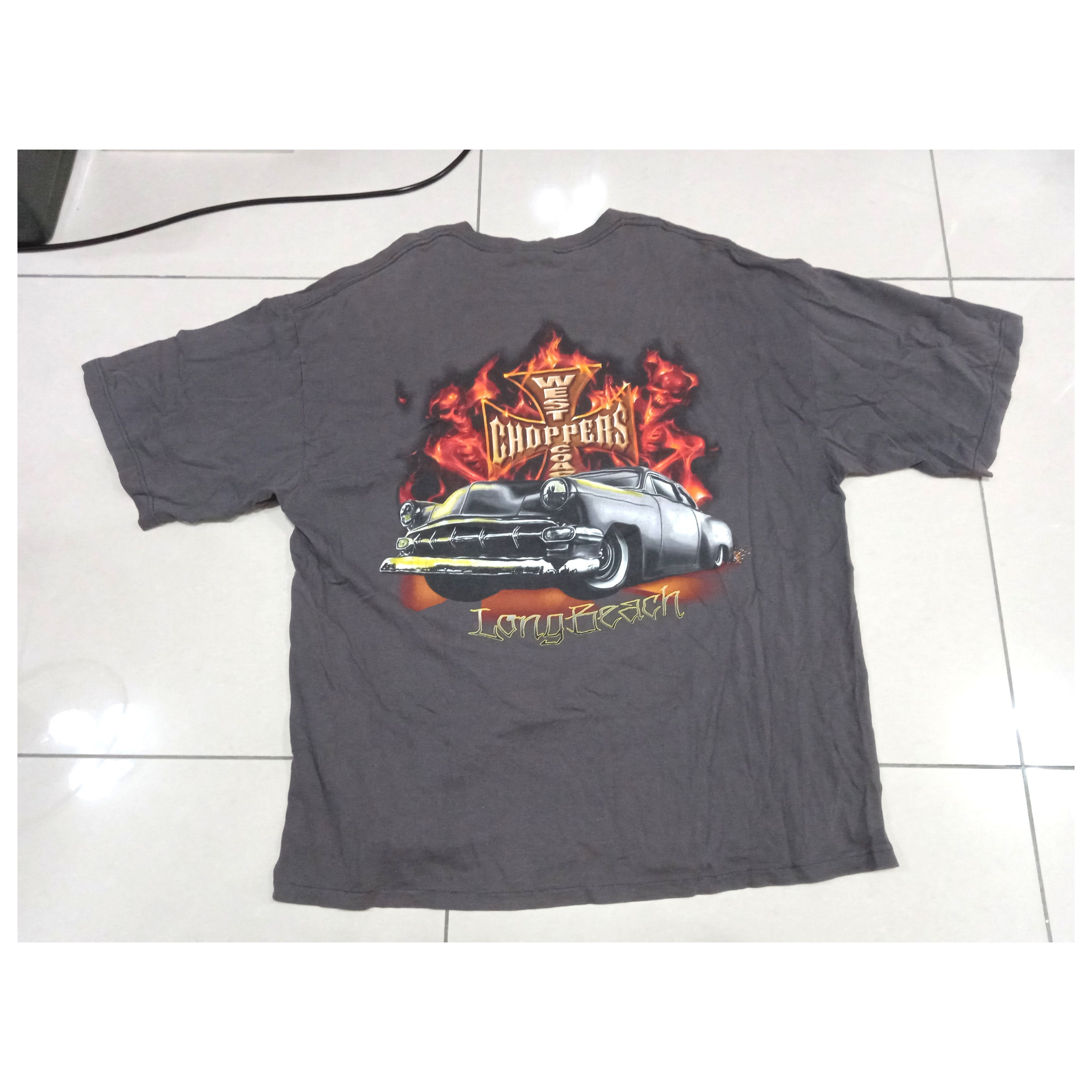 West Coast Choppers Vintage 2000s West Coast Choppers T Shirt Jesse Who Size US XXL / EU 58 / 5 - 1 Thumbnail
