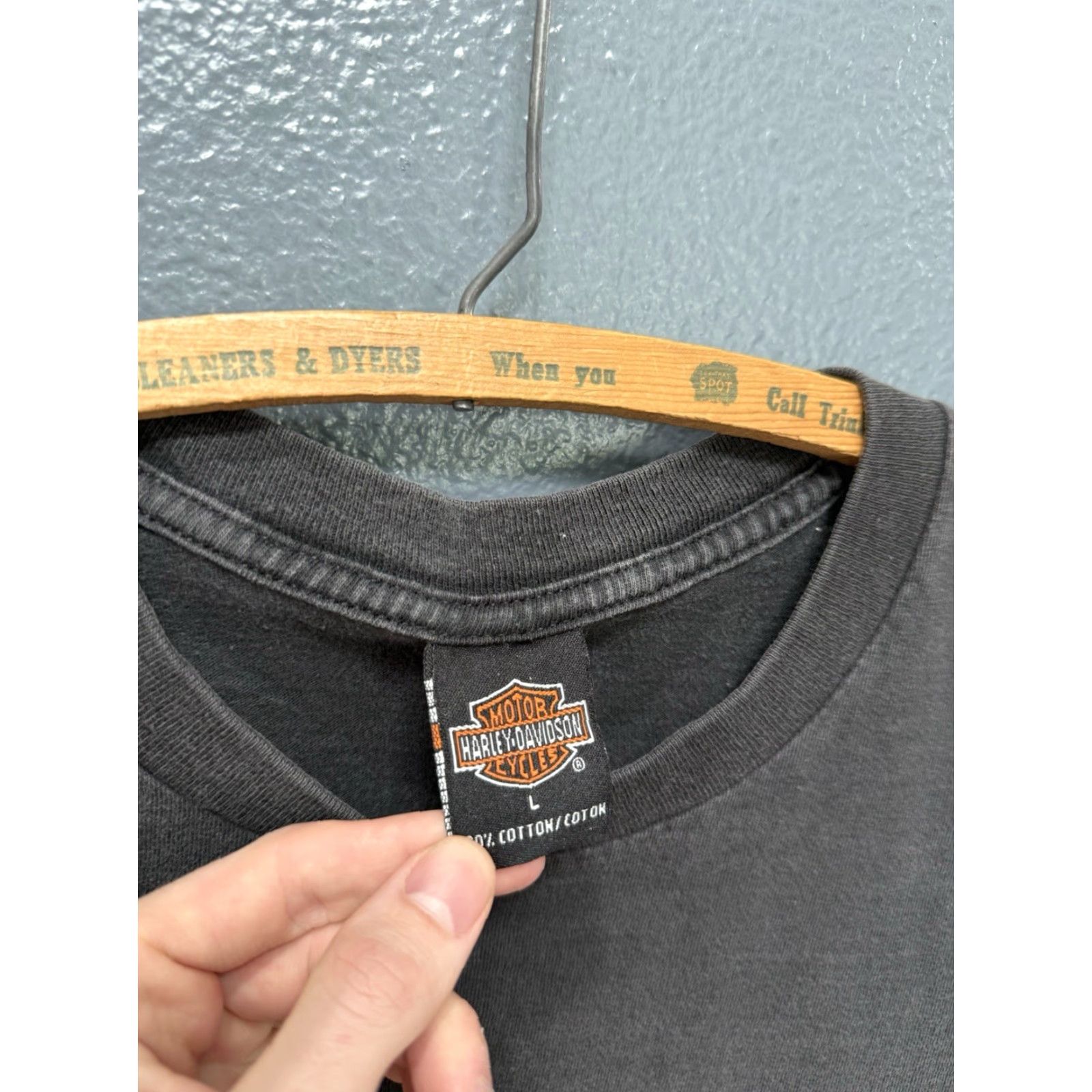 Harley Davidson VINTAGE Harley-Davidson Biker T-Shirt Large L Men Black Alaska 2002 Shirt Size US L / EU 52-54 / 3 - 2 Thumbnail