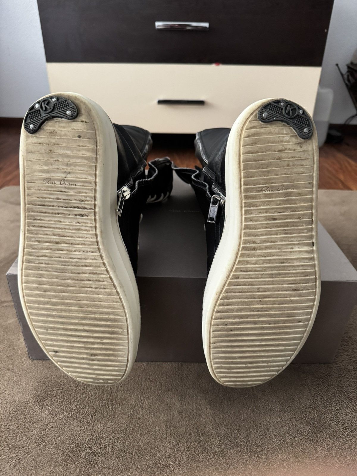 Rick Owens Rick Owens Bauhaus Basket Size US 12 / EU 45 - 6 Thumbnail