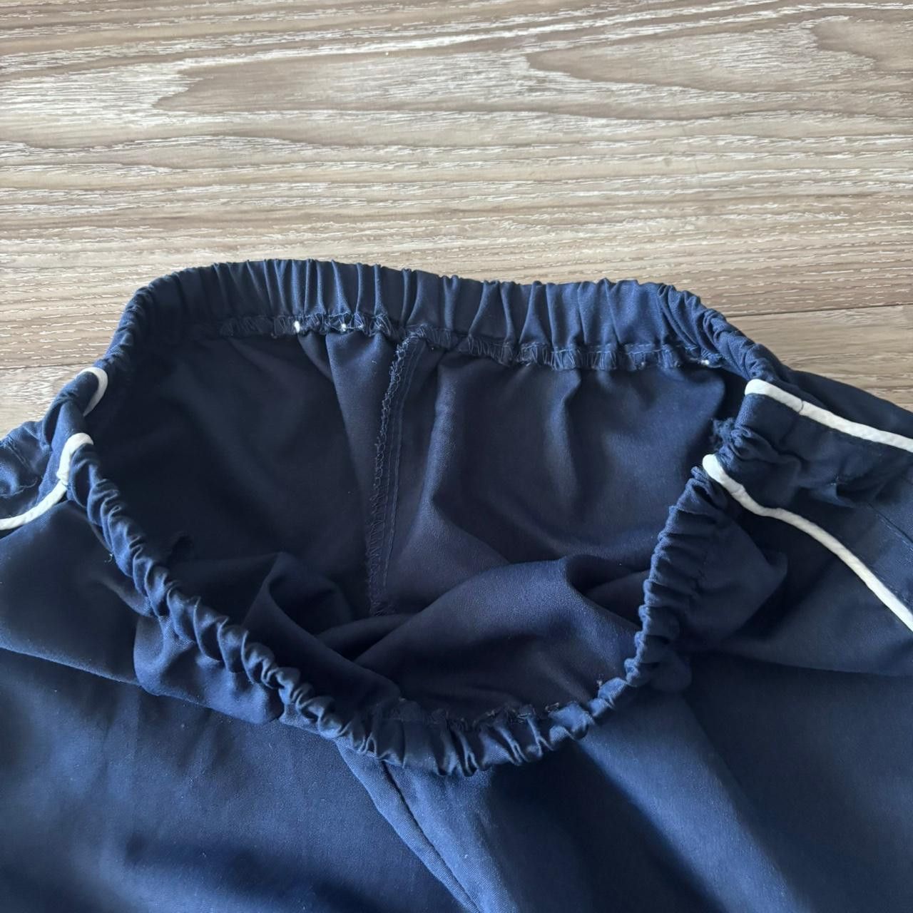 Vintage Crazy Vintage Y2K/2000s Navy Blue White Striped Streetwear Track Pants! Fits XS Size US 28 / EU 44 - 6 Thumbnail
