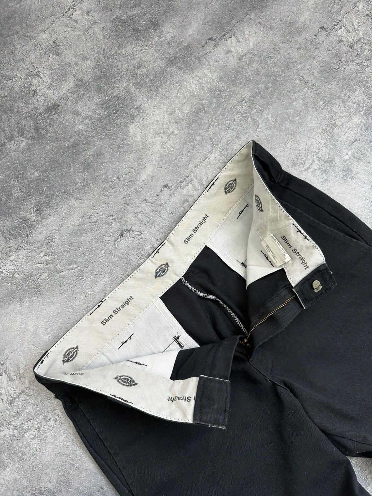 Dickies Vintage Dickies Pants Slim Straight Skate y2k grunge pants Size US 31 - 9 Thumbnail