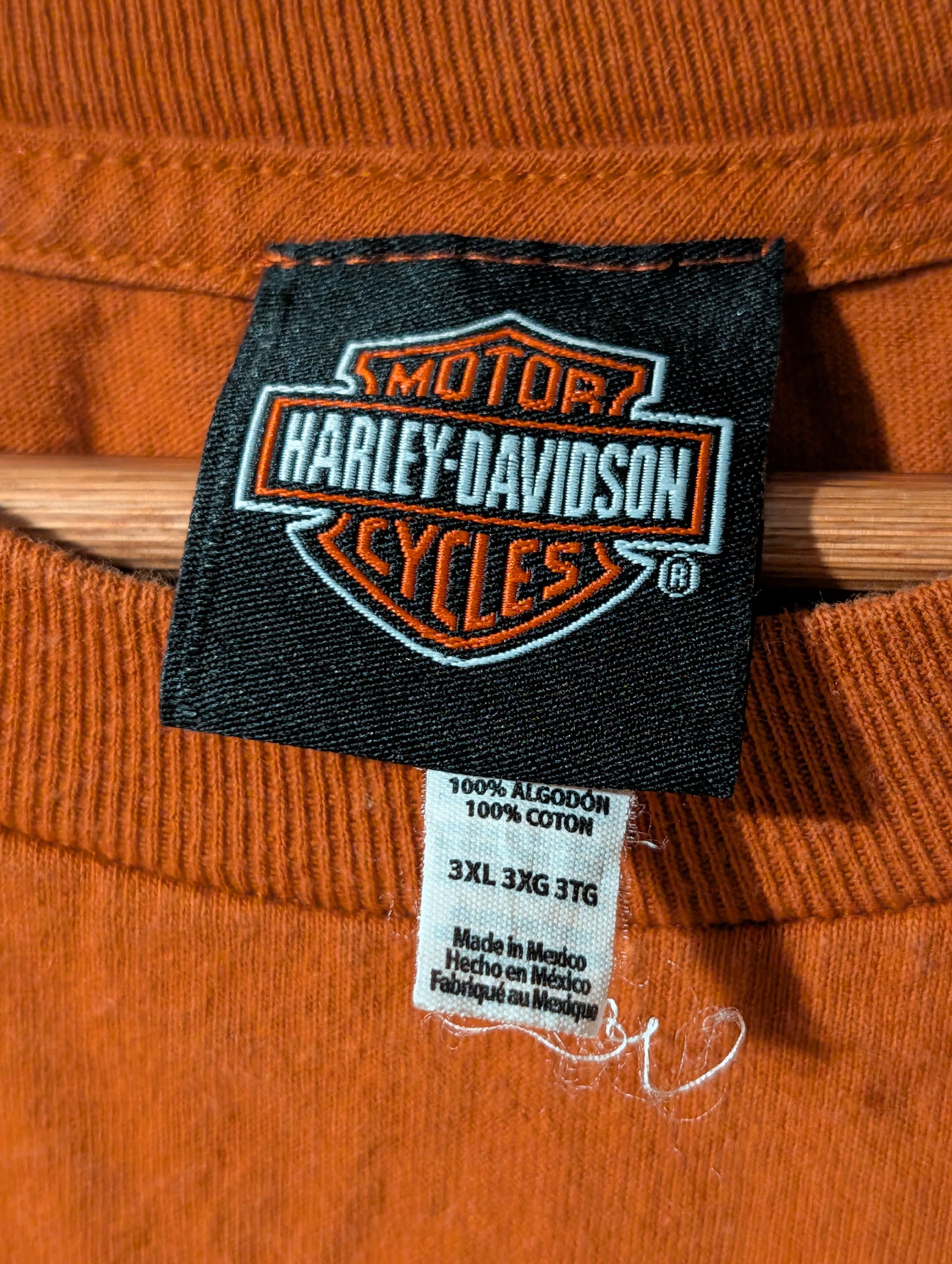 Harley Davidson Harley Davidson T-Shirt Skull Graphic Biker Motorcycle Heavy Size US XXL / EU 58 / 5 - 4 Thumbnail