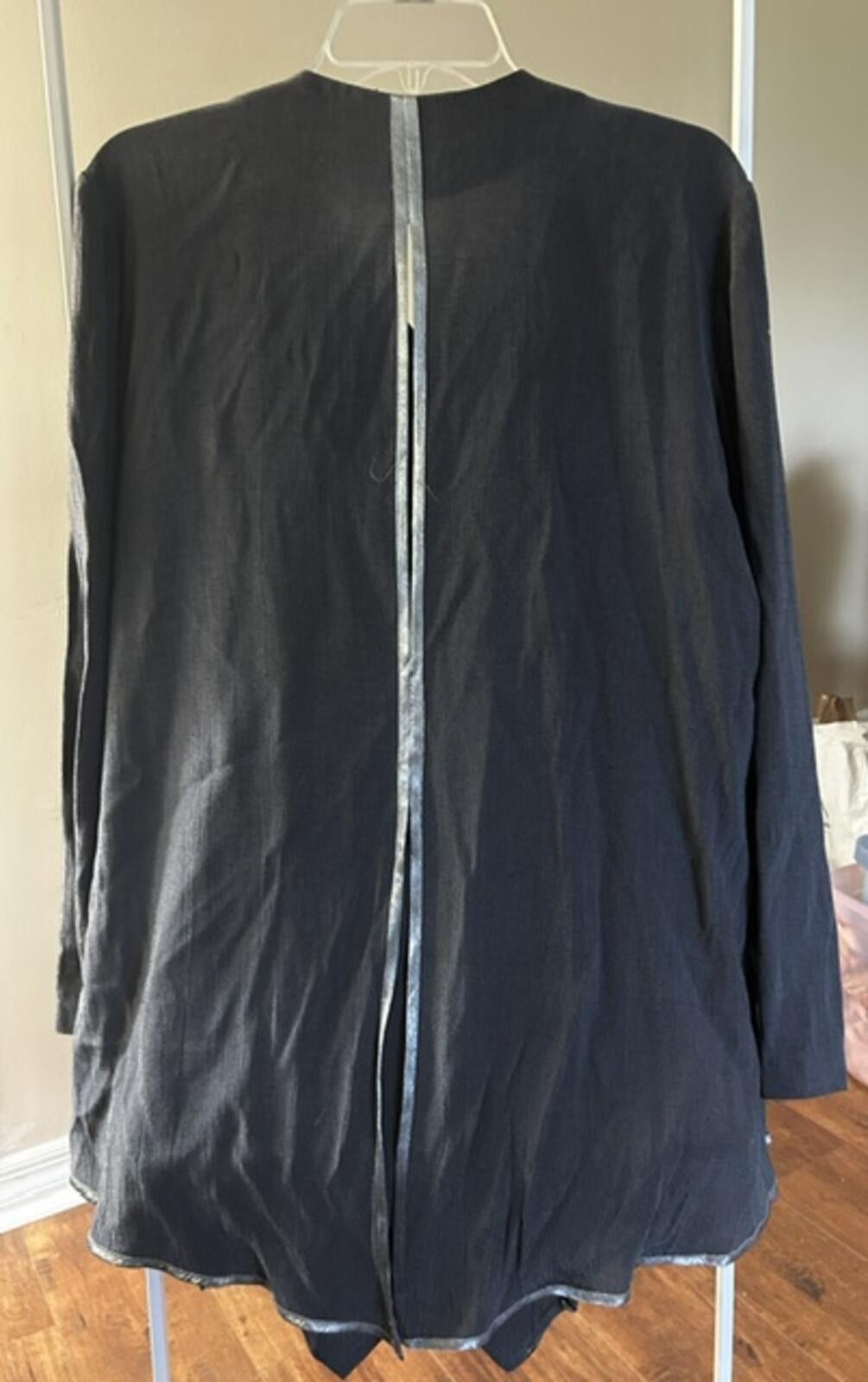 Other Vtg Design Today's Black Long Sleeve Silver Striped Made USA Size US M / EU 48-50 / 2 - 2 Thumbnail