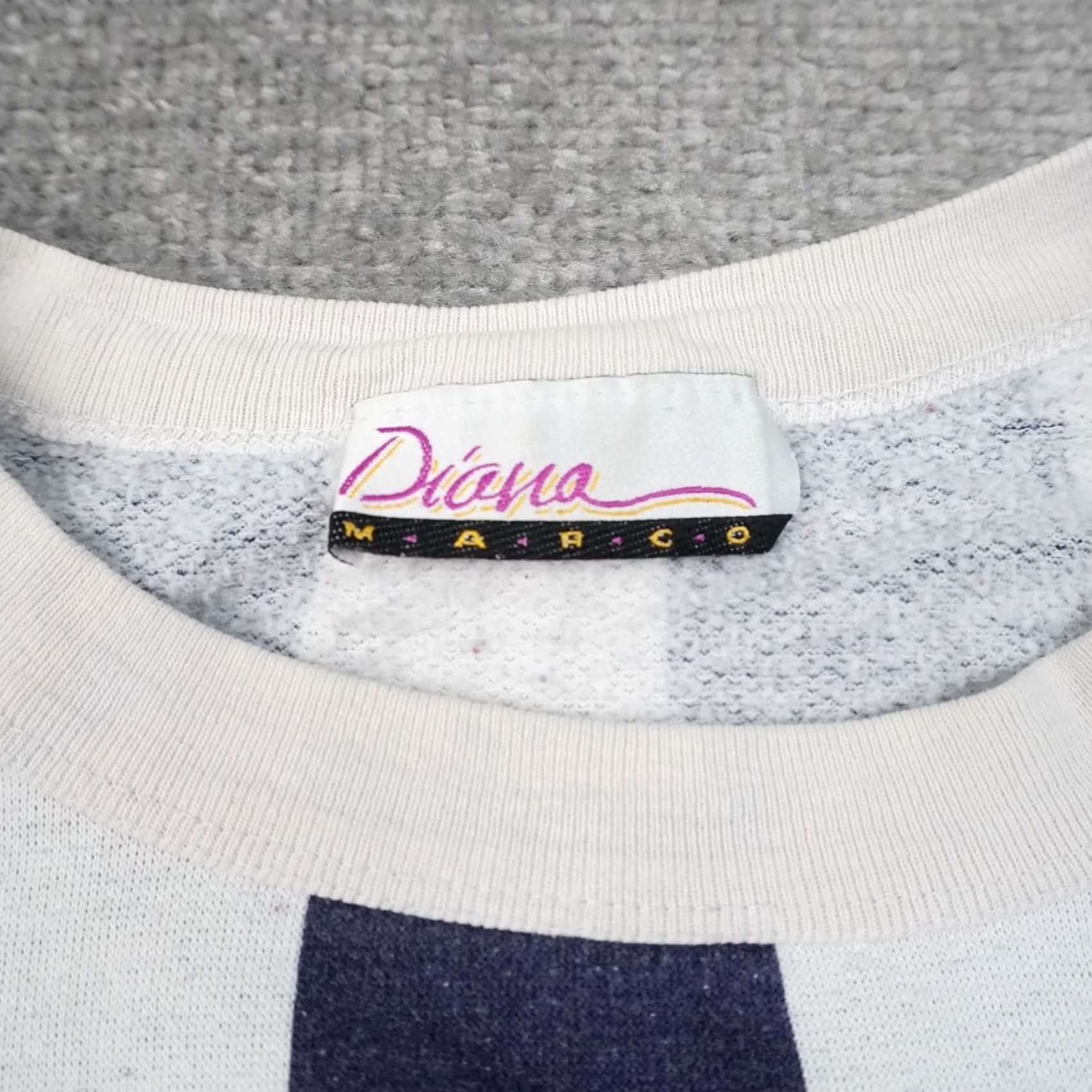Vintage VINTAGE Vintage Sweatshirt Stripped Crew Neck Long Sleeve 2XL Blue White Men Mens 90s Pullover Size US XXL / EU 58 / 5 - 5 Thumbnail