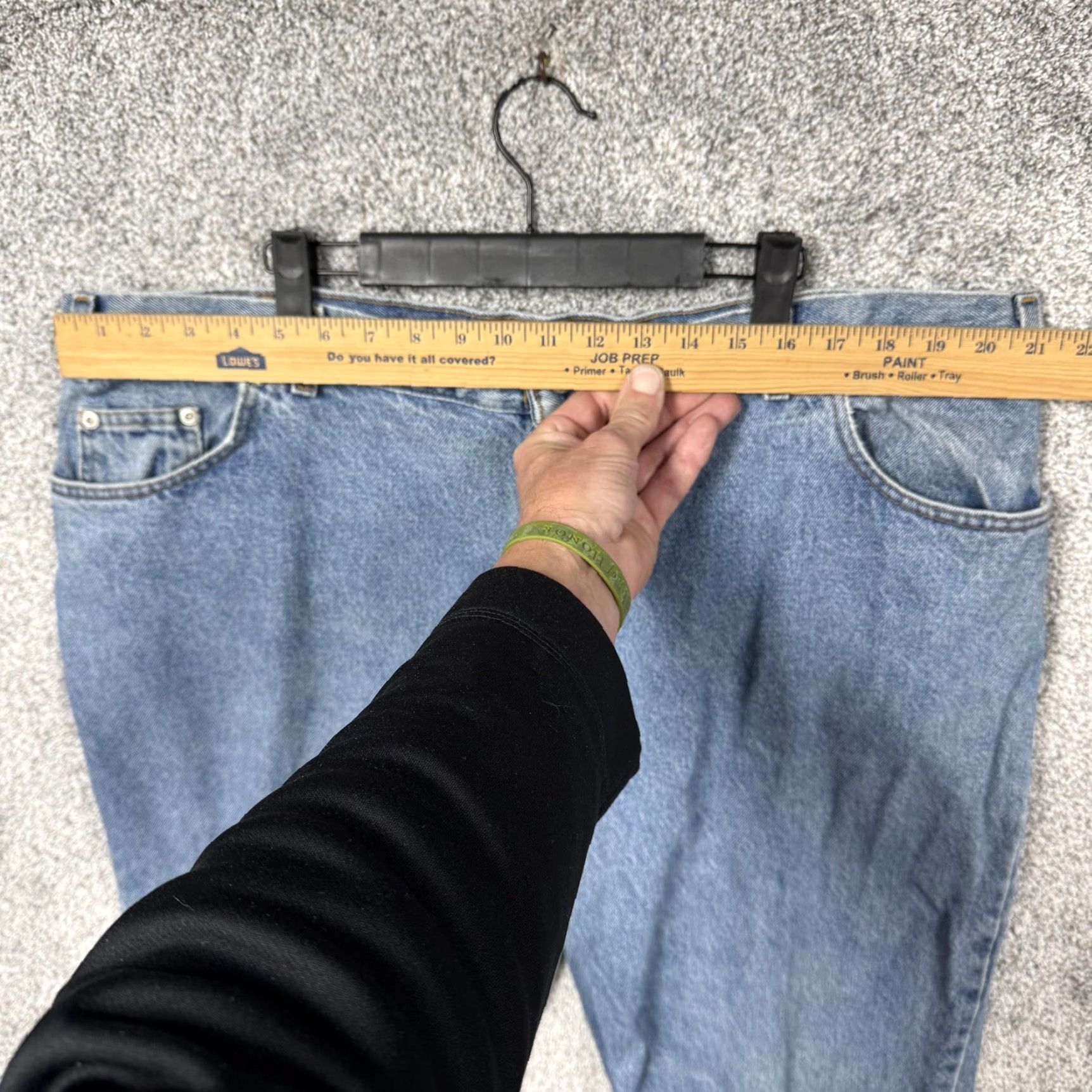 Faded Glory Faded Glory Jeans Men 42x30.5 Relaxed Fit Straight Leg Workwear Dadcore Size US 44 / EU 60 - 2 Thumbnail
