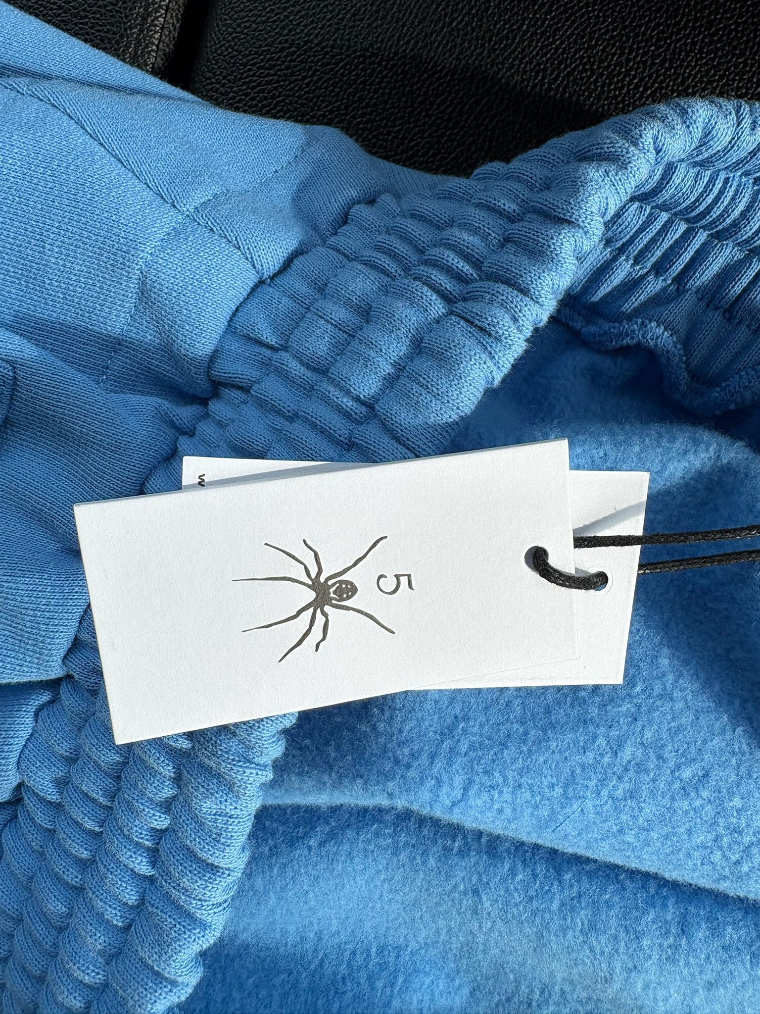 Sp5der Sp5der "OG Web" V2 Sweatshort (Dusty Blue) Size US 31 - 6 Thumbnail