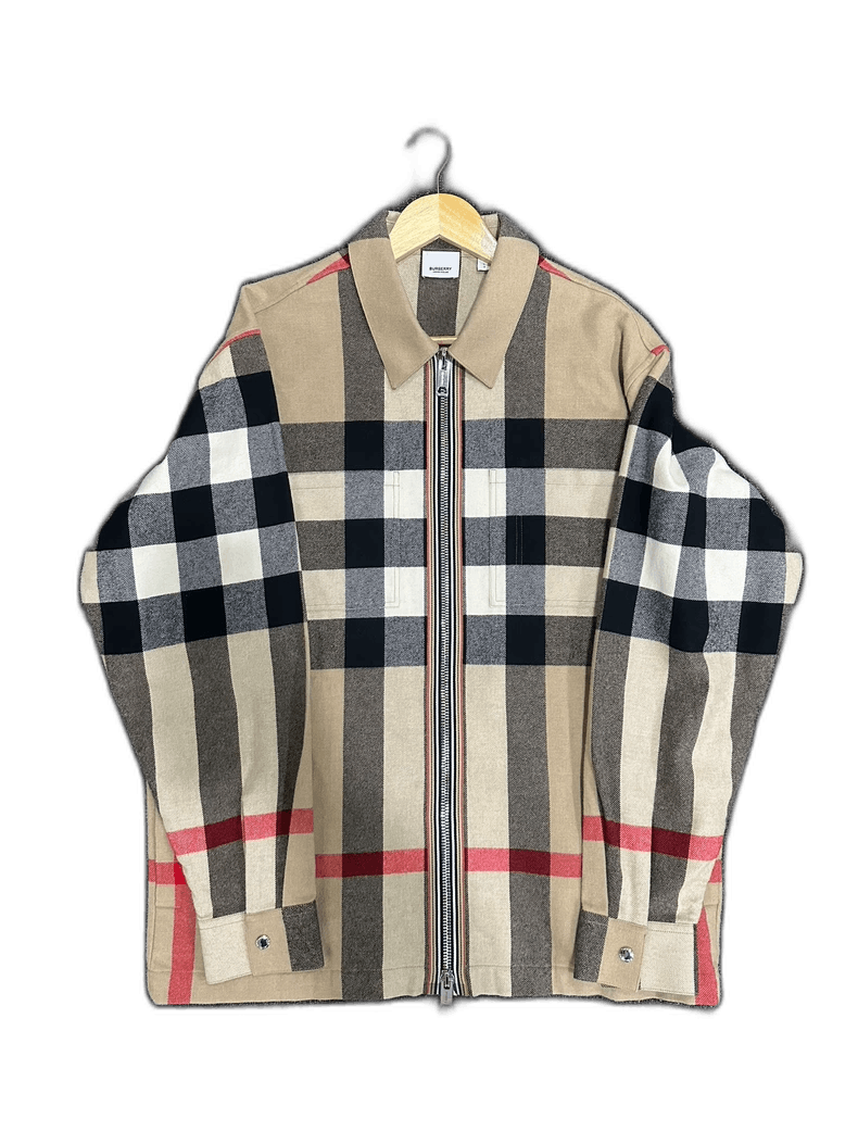 Burberry Burberry Classic Check Pattern Jacket Size US L / EU 52-54 / 3 - 1 Thumbnail