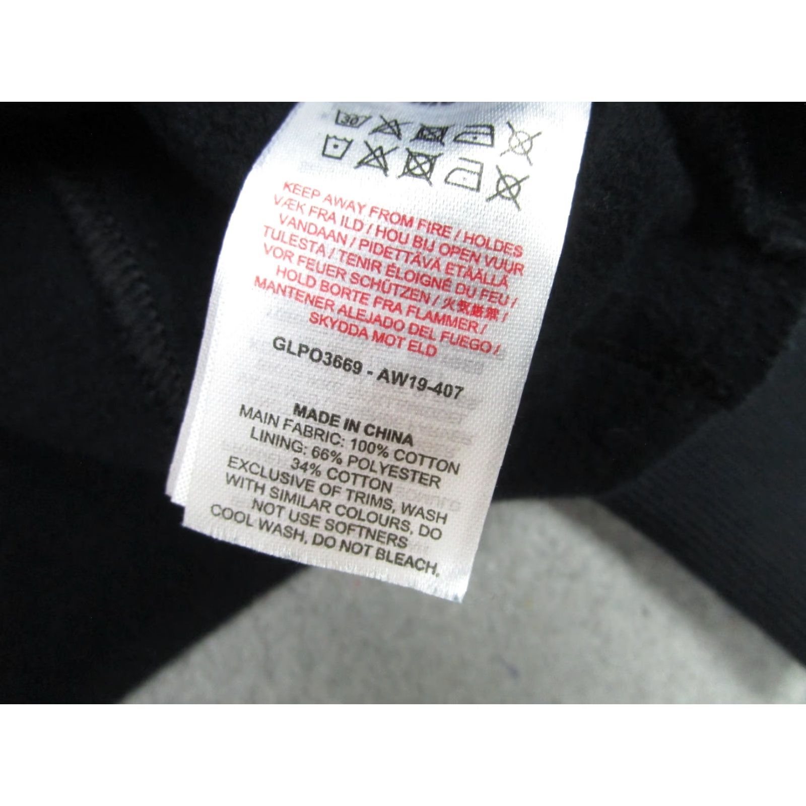 Gymshark Gymshark Hoodie Womens XS Cropped Black Cut Off Raw Hem Pullover Shark Fitness Size XS / US 0-2 / IT 36-38 - 6 Thumbnail