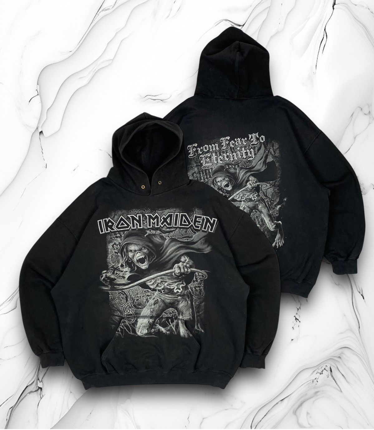 Iron Maiden Iron Maiden The Number of the Beast 2011 Graphic Hoodie Size US XXL / EU 58 / 5 - 1 Thumbnail