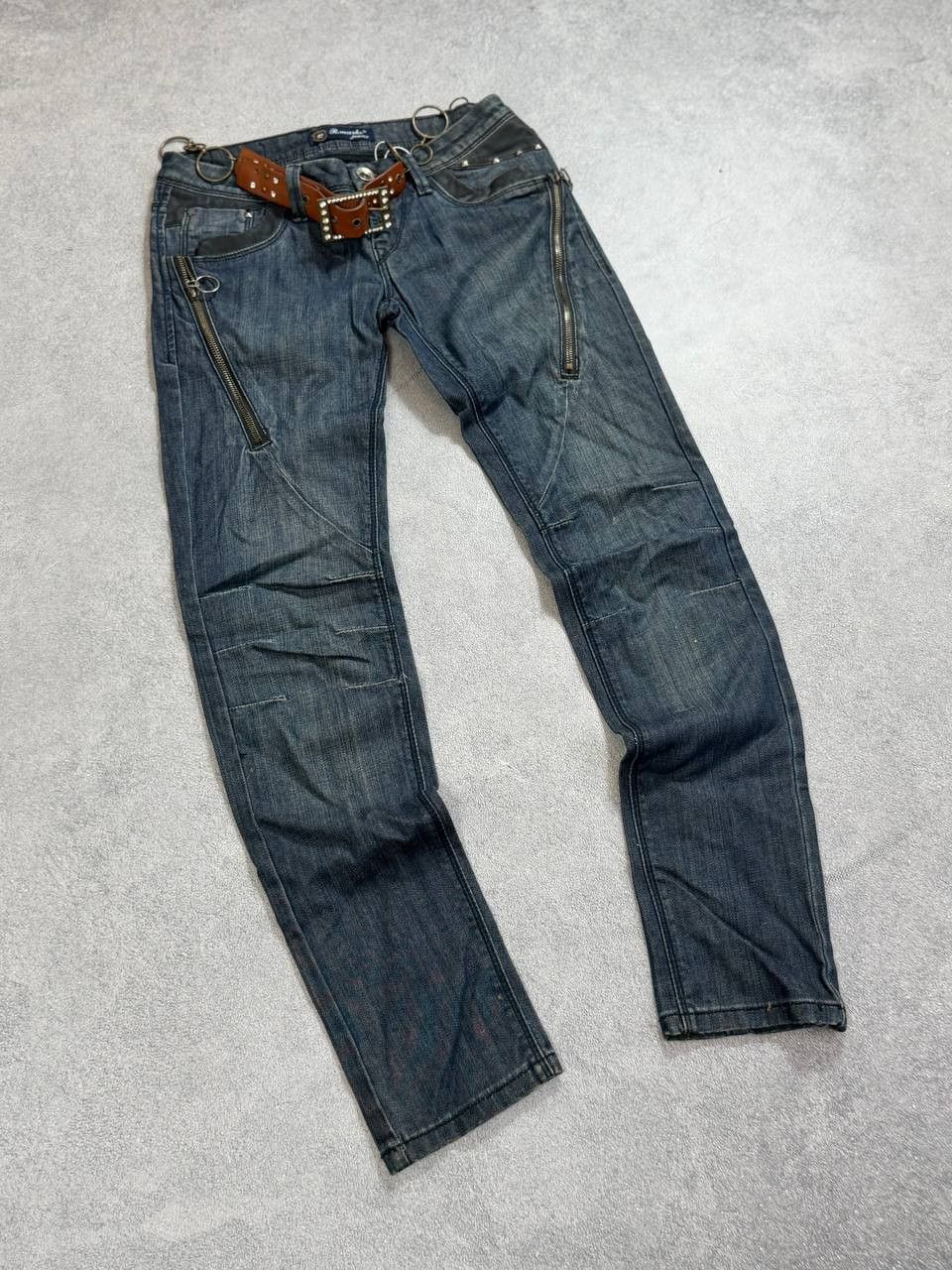 Japanese Brand vintage 90s streetwear miss me bootcot flared denim y2k jean Size US 28 / EU 44 - 4 Thumbnail