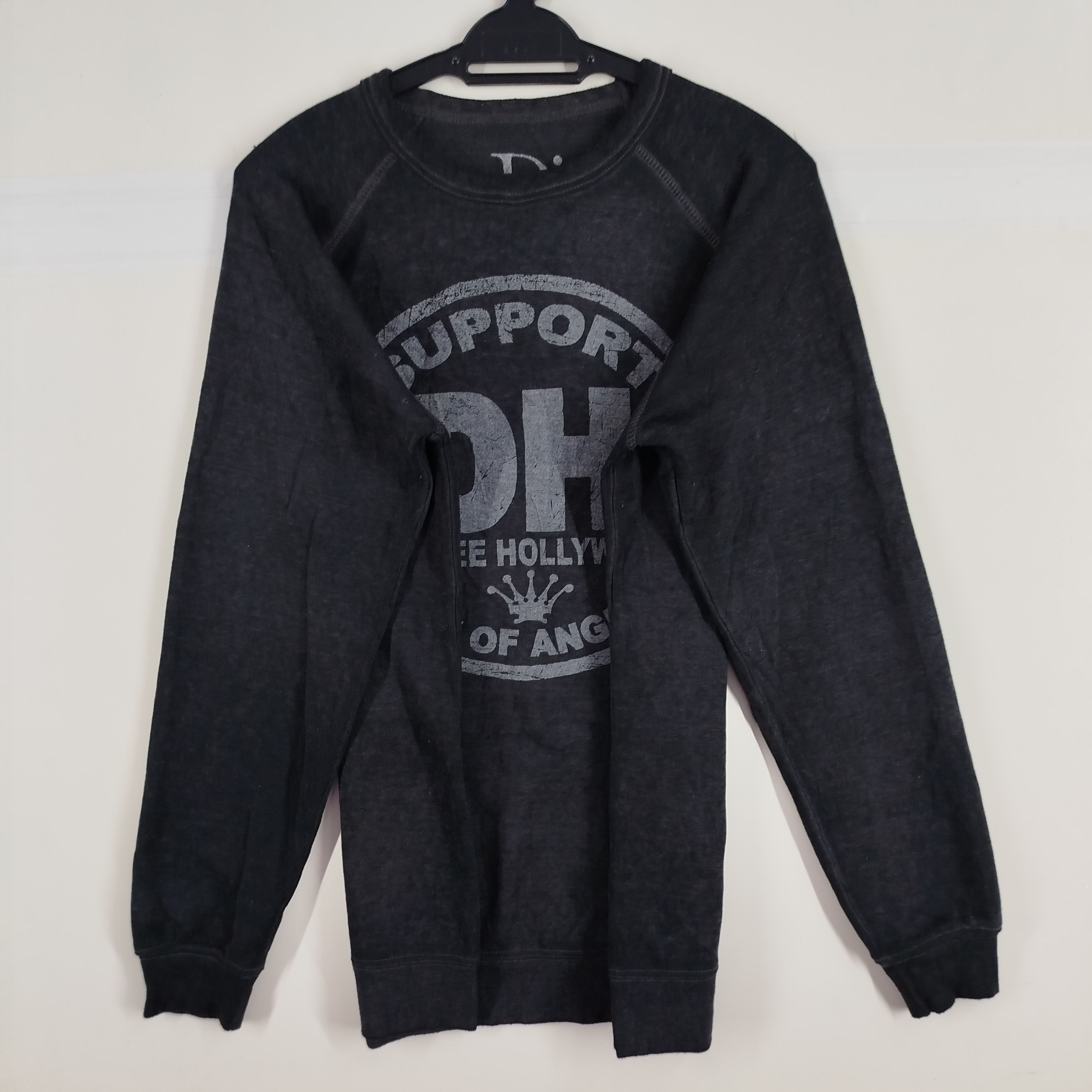 Vintage Dirtee Hollywood City Of Angels Big Logo Rayon Material Size US M / EU 48-50 / 2 - 3 Thumbnail
