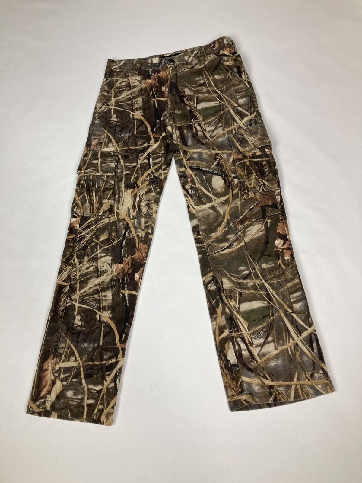 Realtree Vintage Real Tree Thick Jungle Camo Cargo Pants Size US 32 / EU 48 - 1 Thumbnail