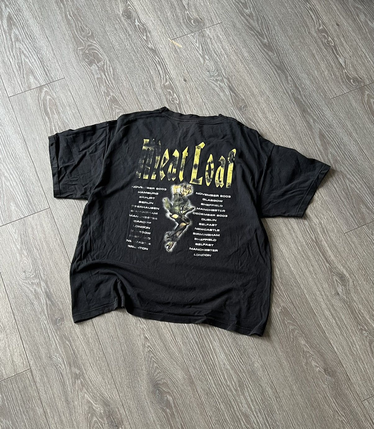Band Tees × Vintage Vintage 💥 Meat Loaf Band Tee T-Shirt RARE Size US XL / EU 56 / 4 - 12 Thumbnail
