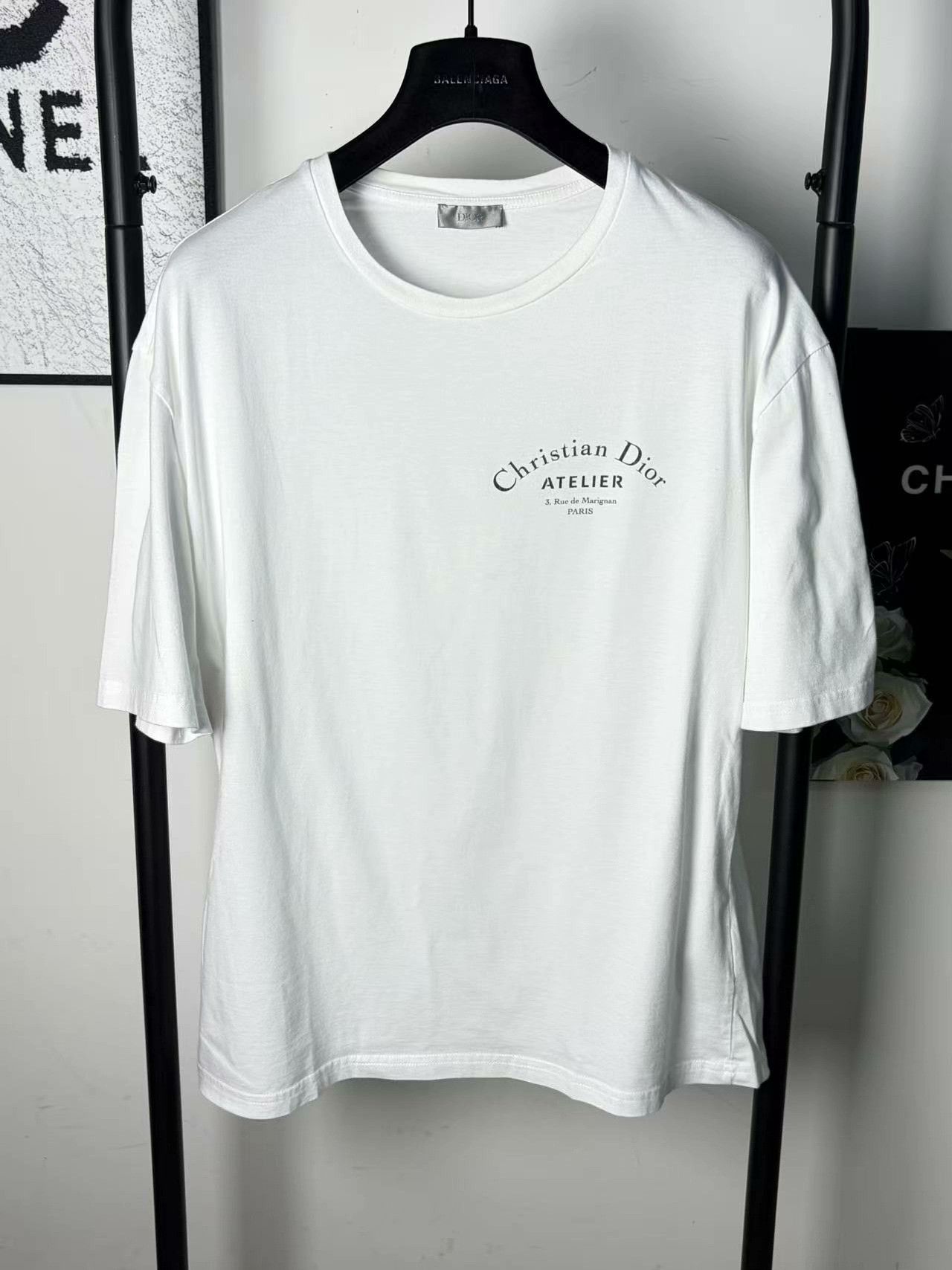 Dior Dior White T-Shirt l Men Size US L / EU 52-54 / 3 - 1 Thumbnail