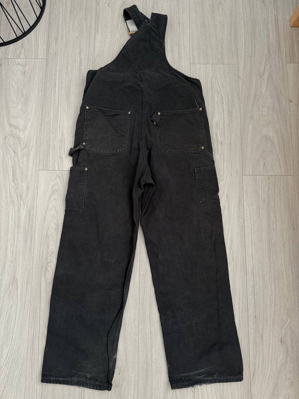 Carhartt Vintage Carhartt Baggy double knee Work canvas overalls USA Size US 32 / EU 48 - 4 Thumbnail