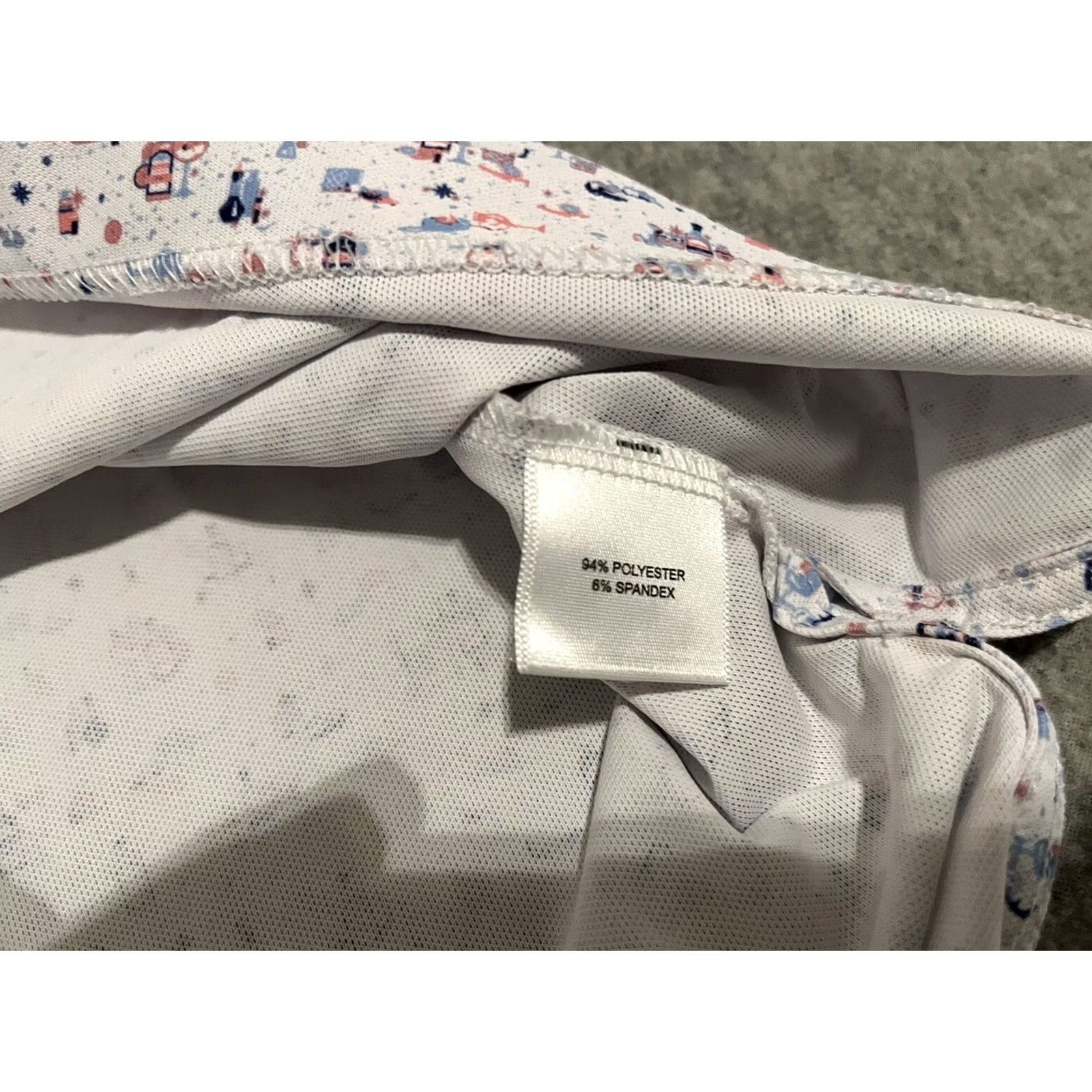 Peter Millar Peter Millar Summer Comfort Polo Shirt Mens XL Golf Wine Cocktails Multicolor Short Sleeve Collared Shirt Size US XL / EU 56 / 4 - 5 Thumbnail