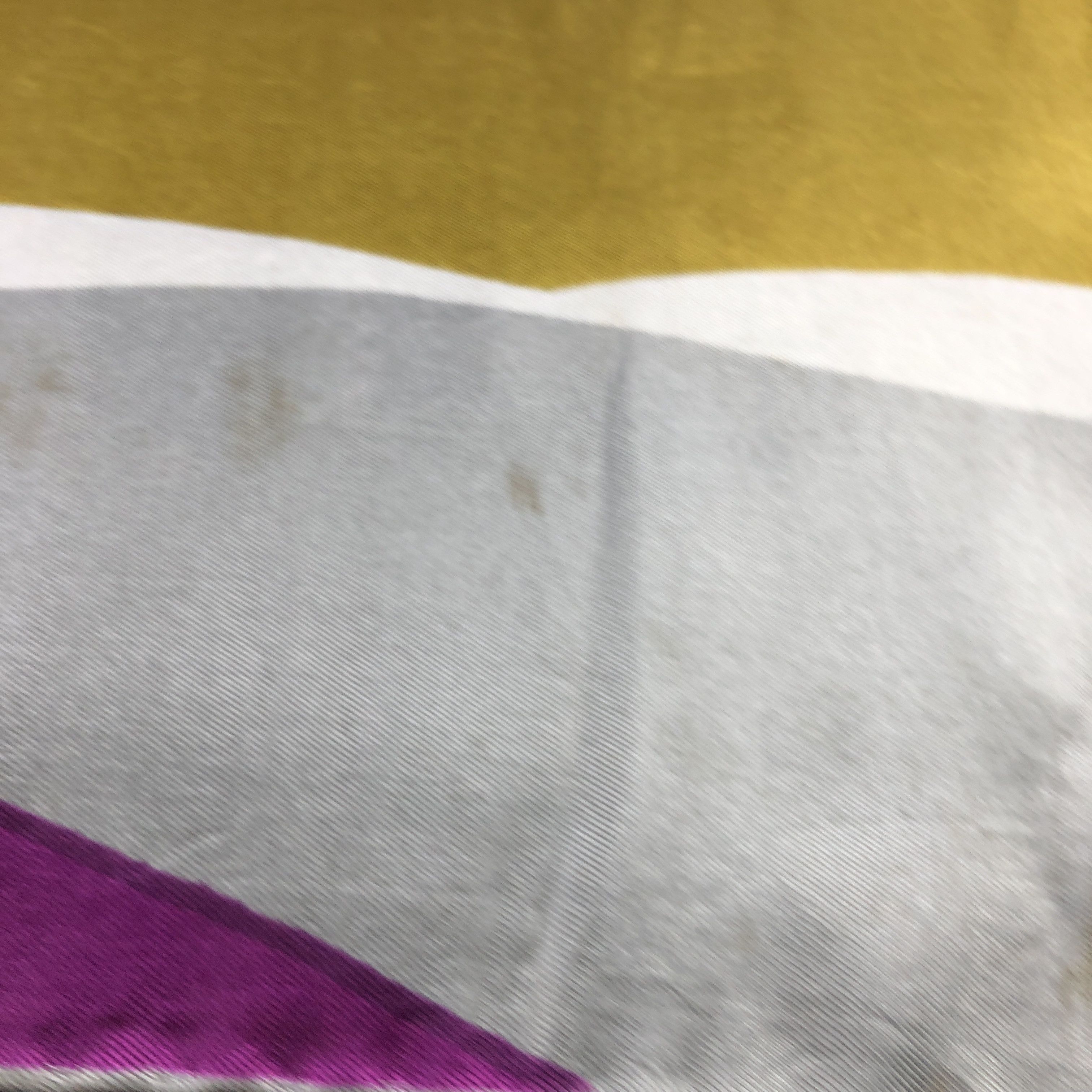 Japanese Brand Abstract Luxury Hand Rolled Silk Scarf M1104 Size ONE SIZE - 5 Thumbnail