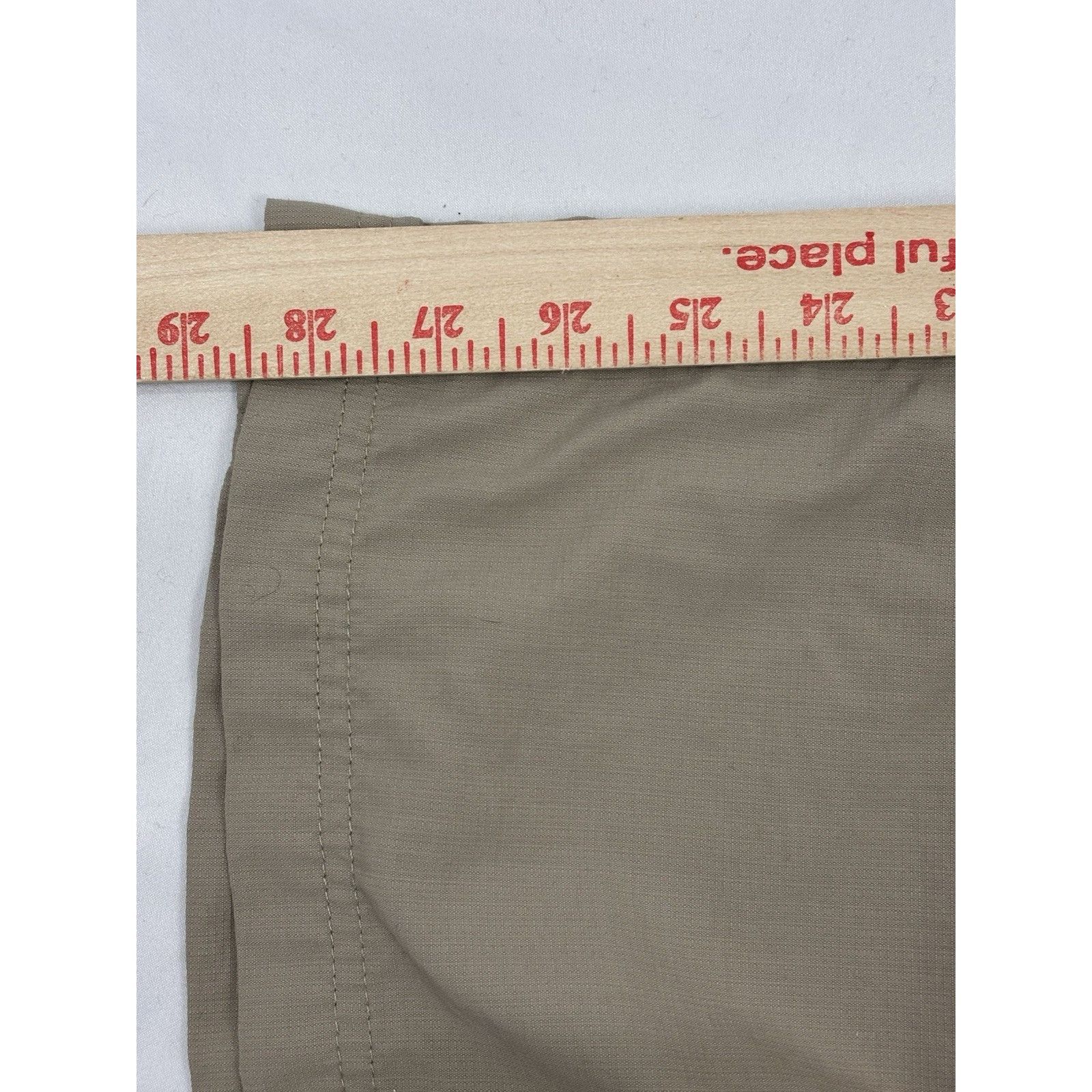 The North Face The North Face Women Tan Khaki Hiking Nylon Pants Cuff Sz 8 Size 30" / US 8 / IT 44 - 10 Thumbnail