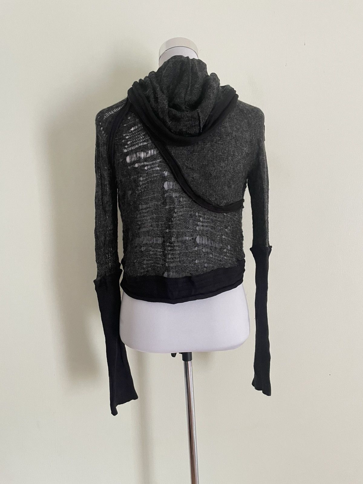 Diesel Diesel Cropped Cardigan with Hoodie Size XS / US 0-2 / IT 36-38 - 2 Thumbnail