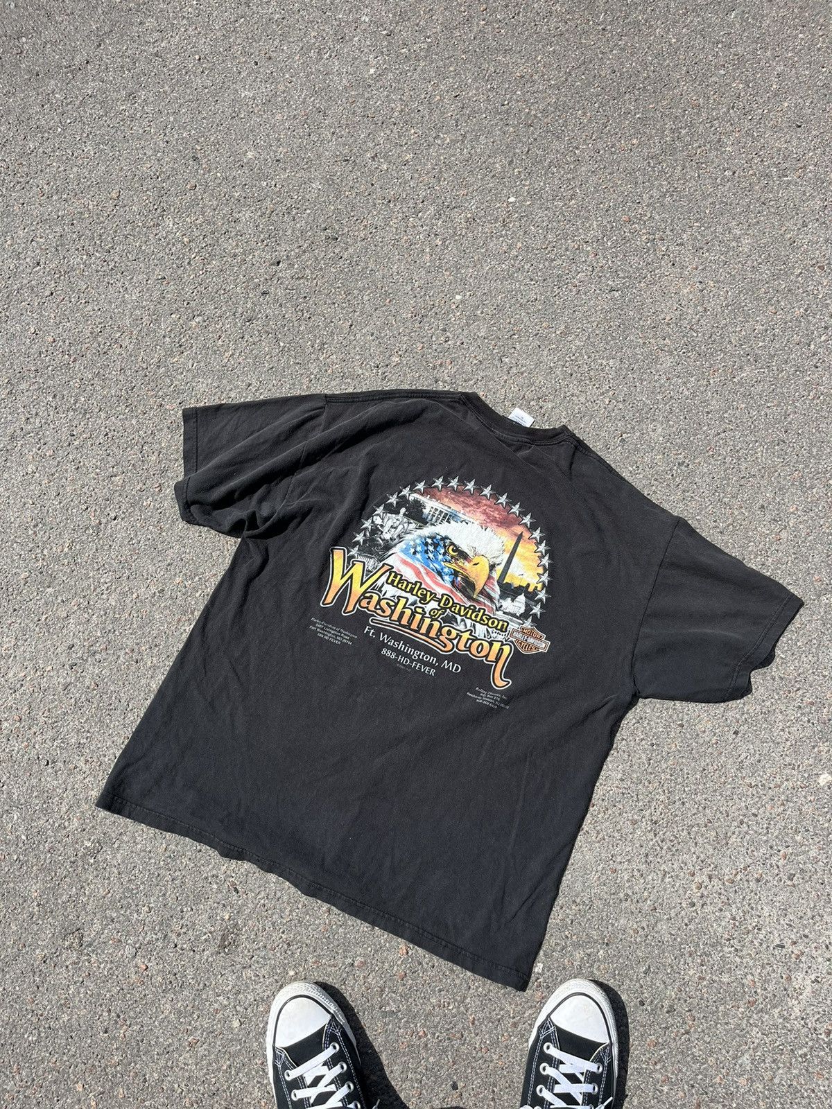 Harley Davidson VINTAGE HARLEY DAVIDSON 2006 TEE XL MADE IN USA Size US XL / EU 56 / 4 - 2 Thumbnail