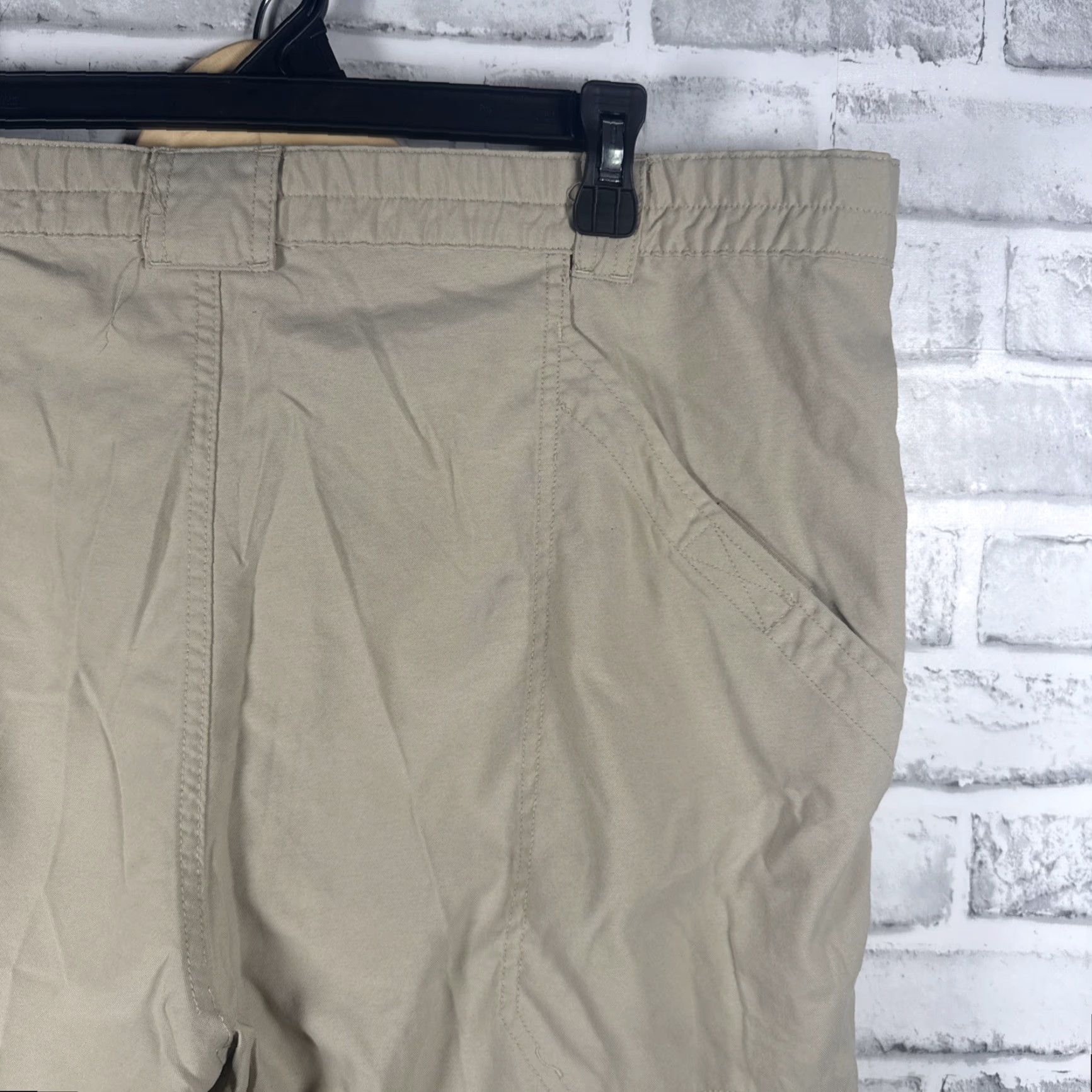 Vintage LL Bean Beige Nylon Pants Mens Size 38x30 Chino Regular Size US 38 / EU 54 - 3 Thumbnail