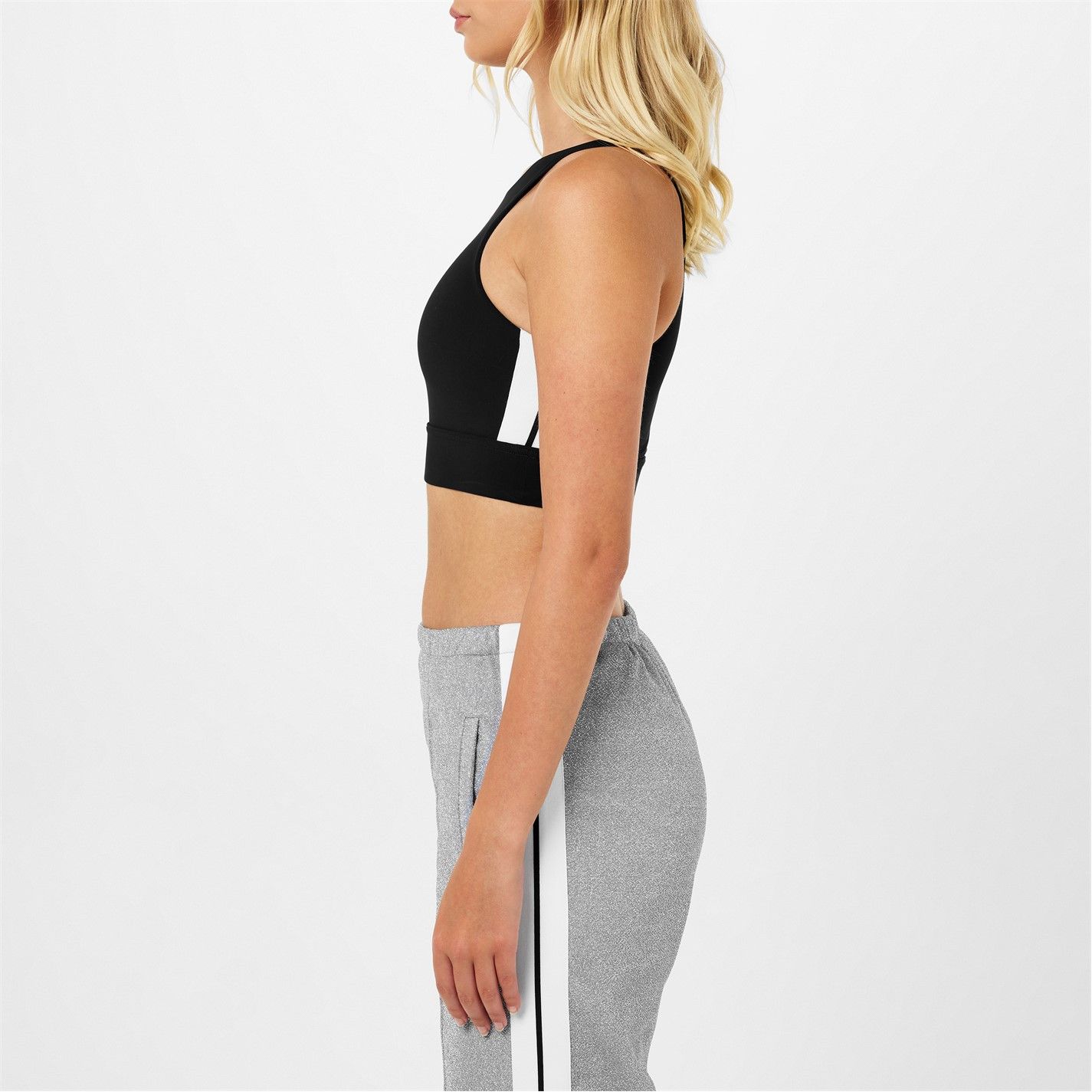 Palm Angels o1g2r1mq0325 Crop Top in Black Size L / US 10 / IT 46 - 4 Thumbnail