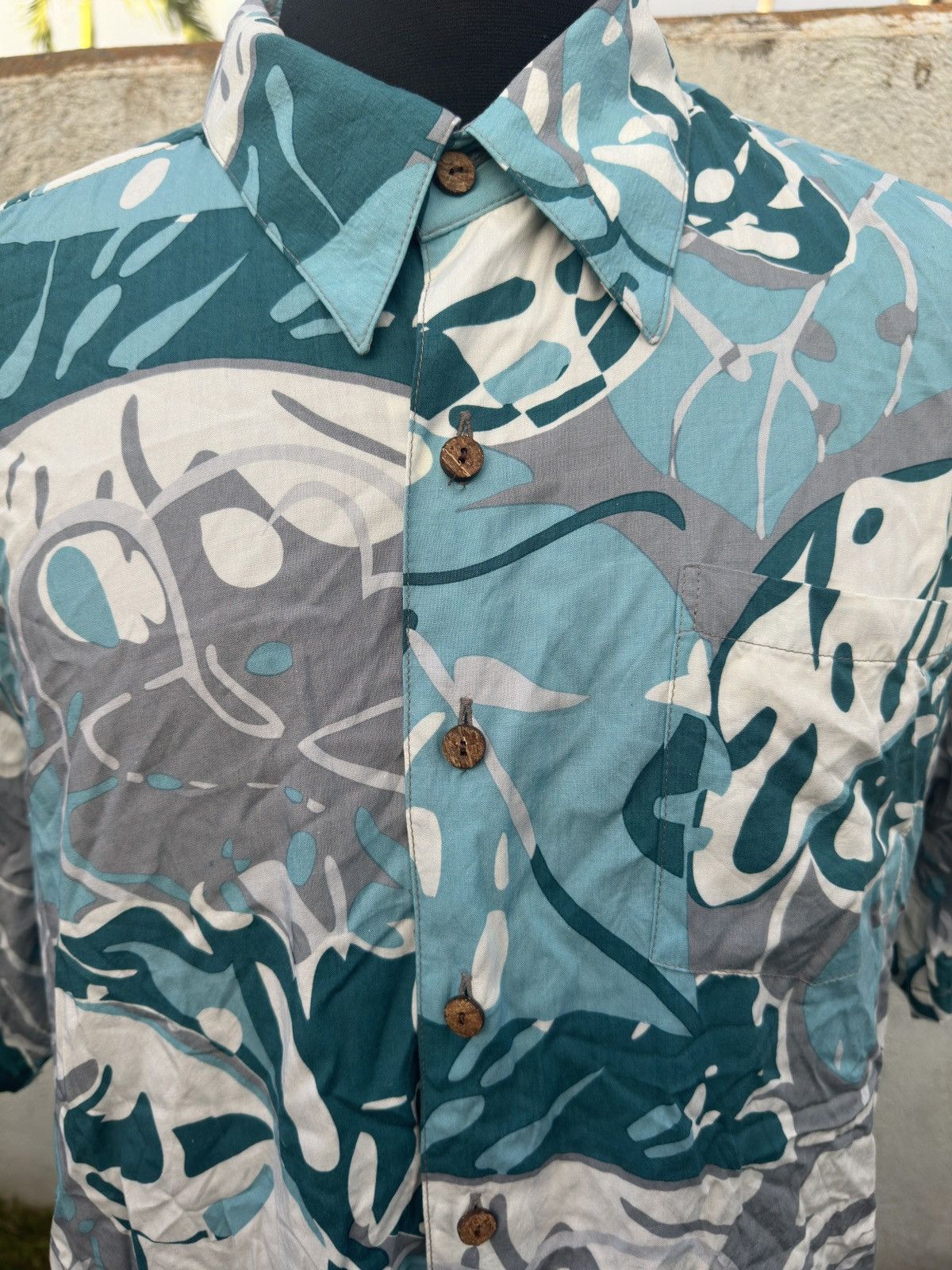 Other PreOwned Kai Clothing Multicolored Hawaiian Shirt Men's L Size US L / EU 52-54 / 3 - 3 Thumbnail