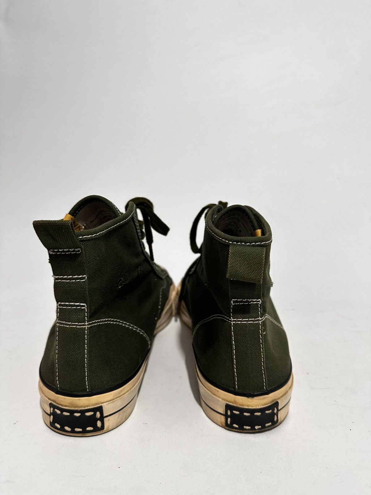 Visvim VISVIM SKAGWAY GREEN HI TOP SNEAKERS . Size US 8 / EU 41 - 5 Thumbnail