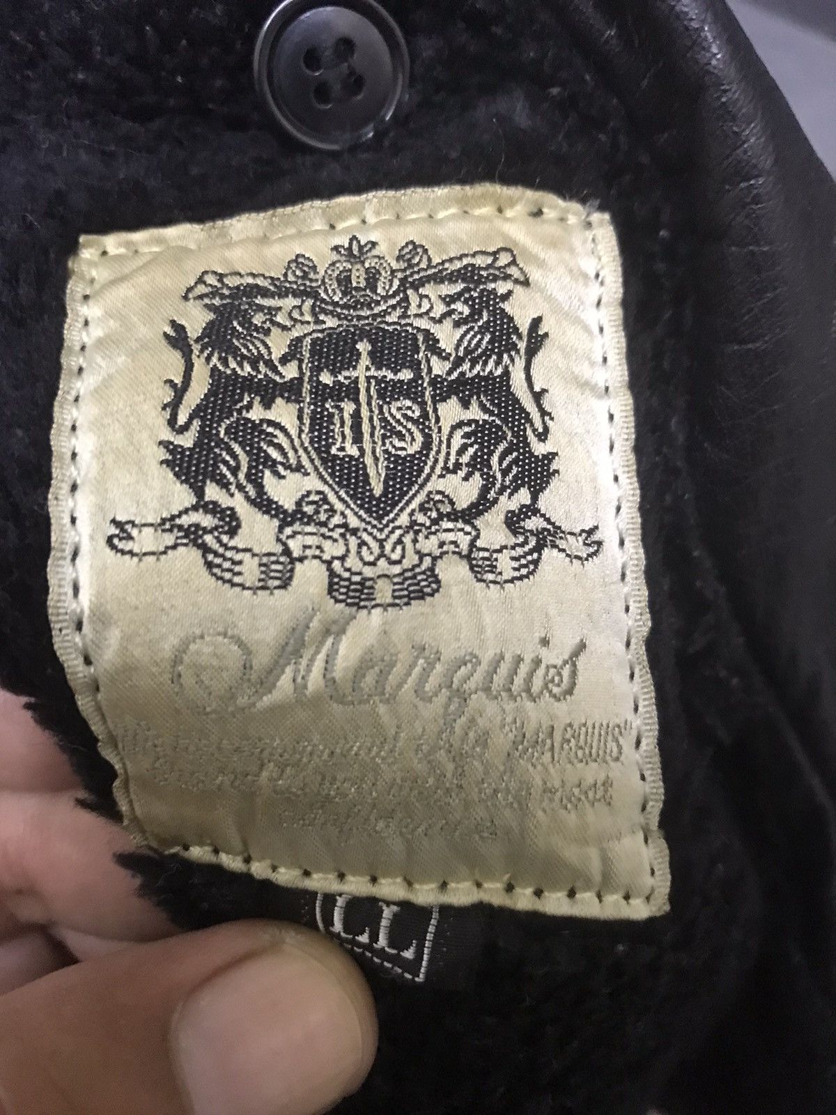 Japanese Brand Vintage Marquis Japan Cowhide Leather A2 AirForce Jacket Size US L / EU 52-54 / 3 - 16 Thumbnail