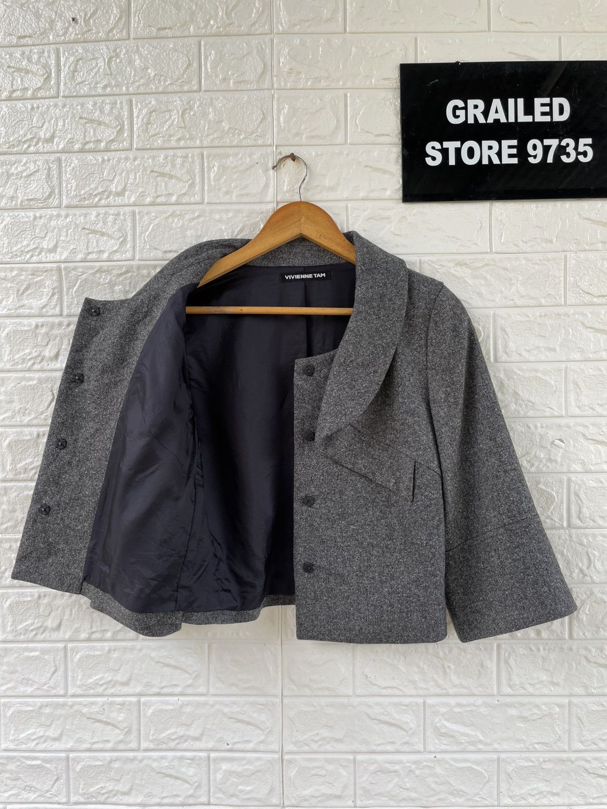 Japanese Brand × Vintage Vintage Vivienne tam Jacket Size S / US 4 / IT 40 - 5 Thumbnail