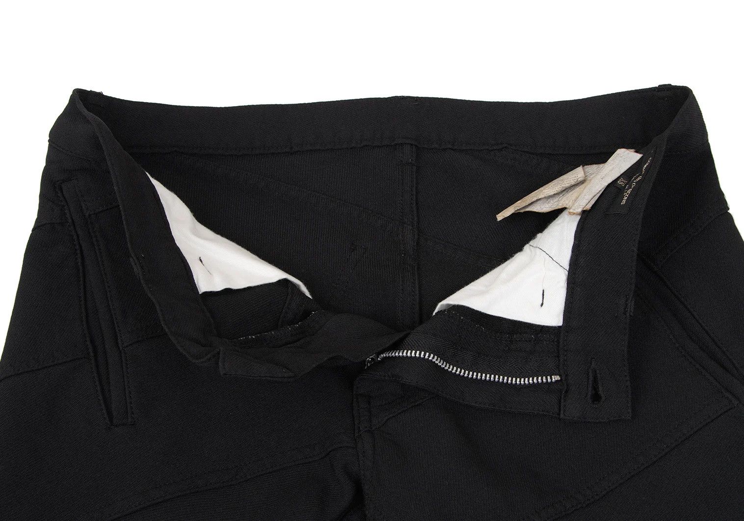Comme des Garcons Homme Plus Polyester Twist Pants in Black, Size XS Size US 30 / EU 46 - 6 Thumbnail