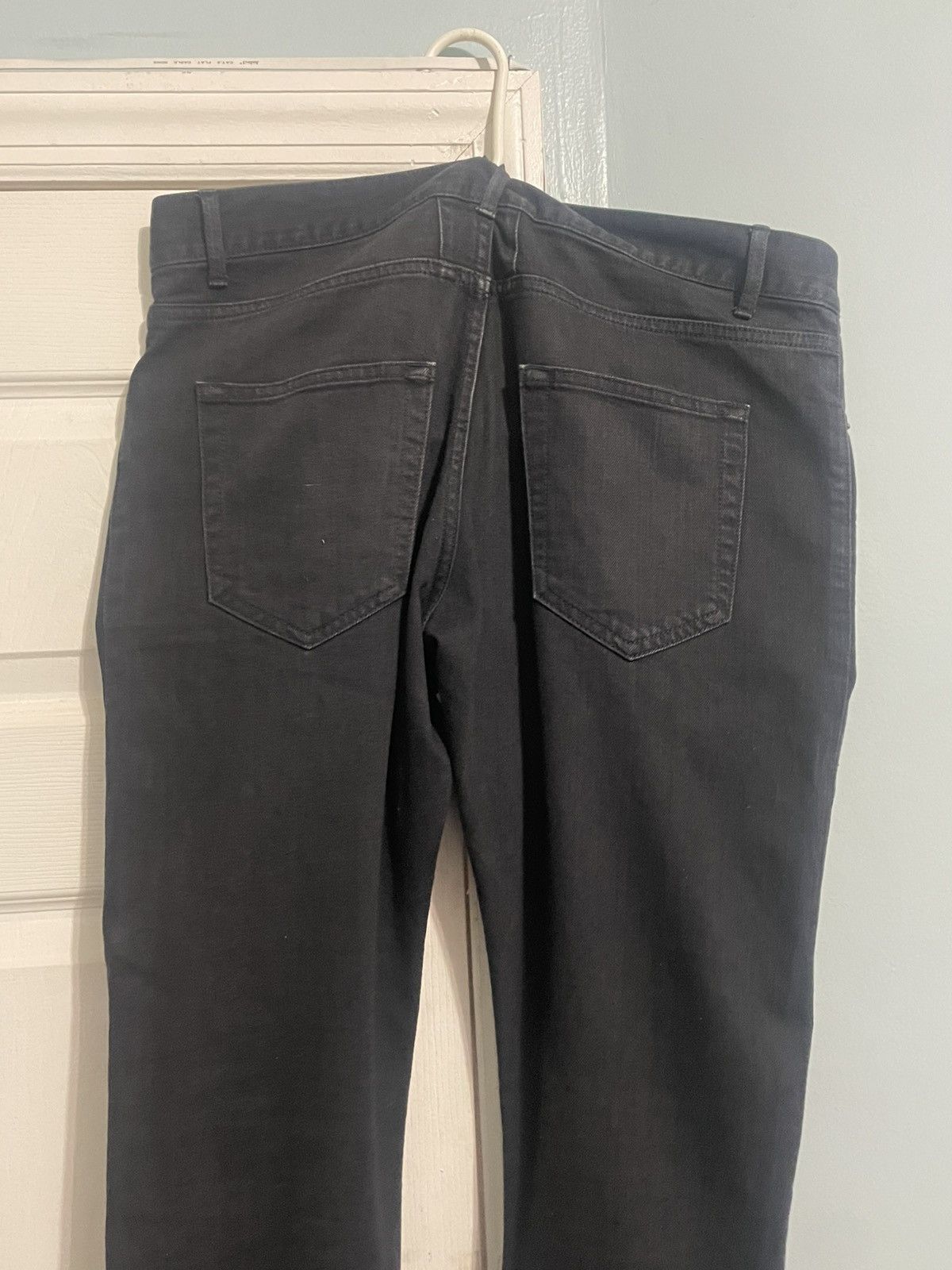Saint Laurent Paris Saint Laurent SS14 Knee Cut Distressed Denim Size US 31 - 3 Thumbnail