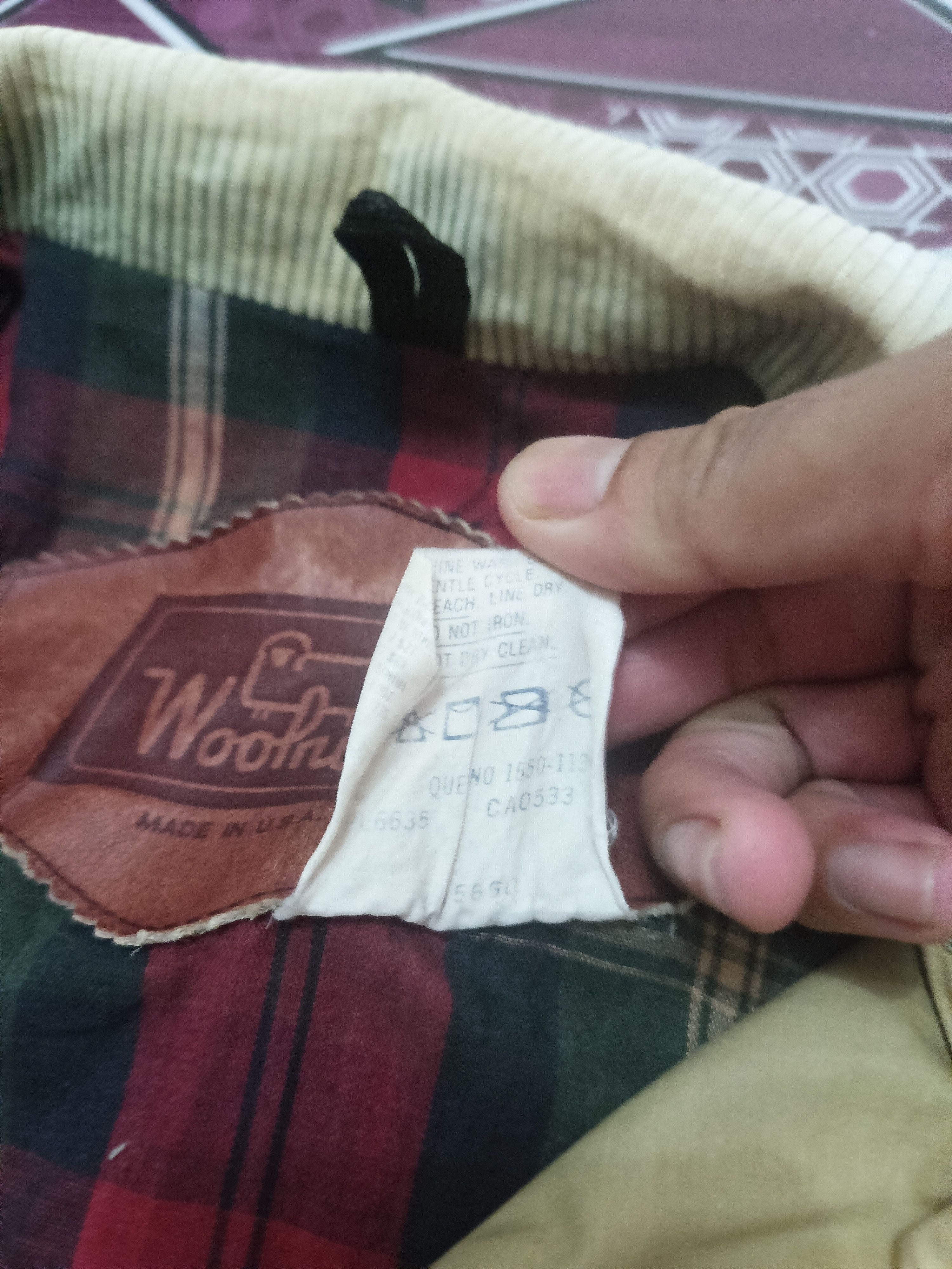 Woolrich Woolen Mills Distressed thrashed Woolrich BLANKET Lined Barn Coat Jacket Size US L / EU 52-54 / 3 - 5 Thumbnail
