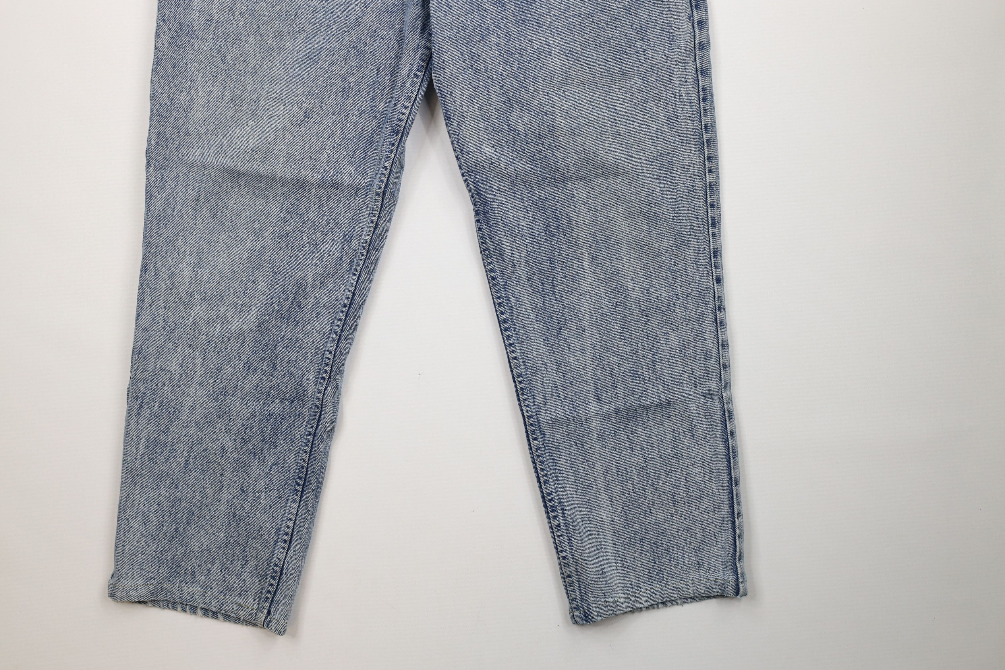 Vintage Vintage 90s Streetwear Acid Wash Straight Leg Denim Jeans Size US 38 / EU 54 - 4 Thumbnail