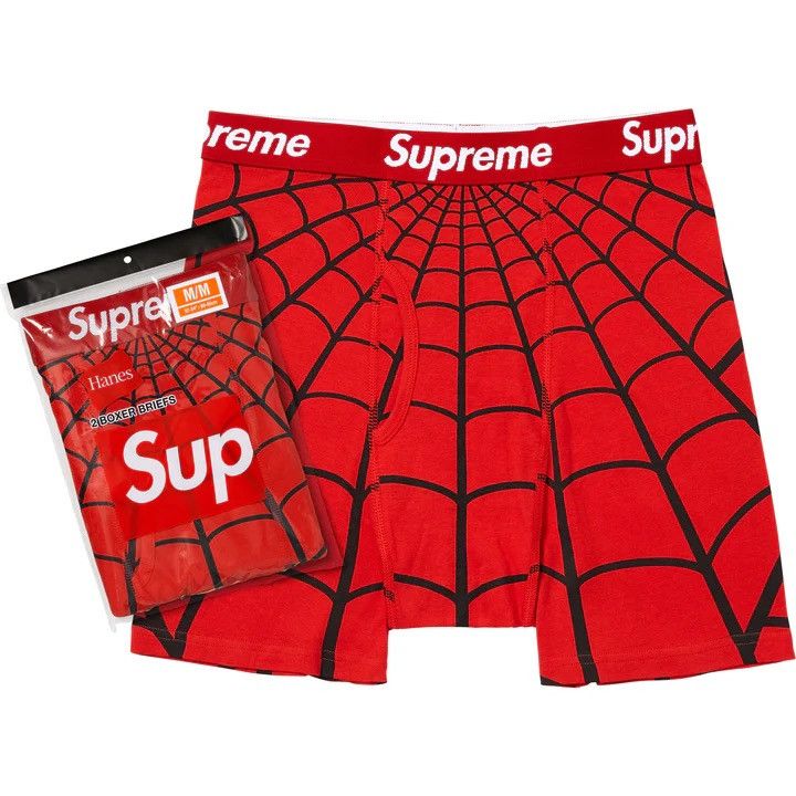 Hanes × Supreme Supreme Hanes Leopard Boxer Briefs (2 Pack) - Size