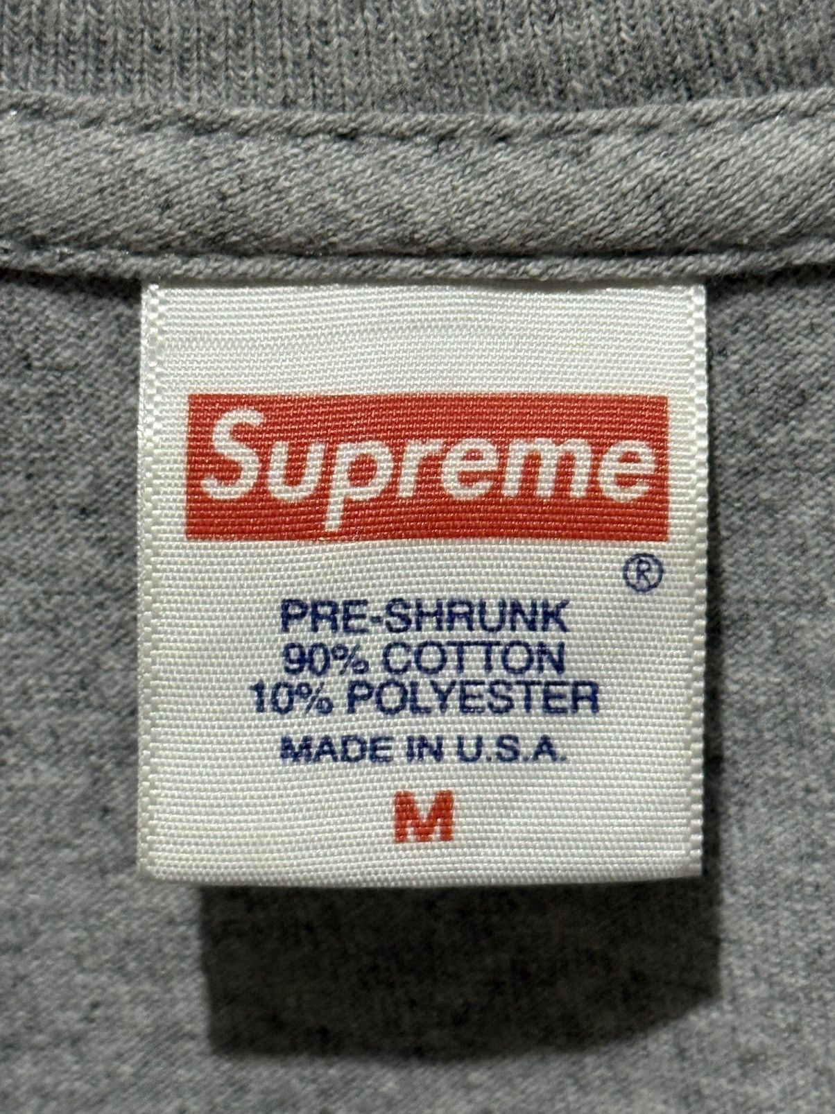 Supreme Supreme x Morissey Photo Tee Grey Size US M / EU 48-50 / 2 - 3 Thumbnail