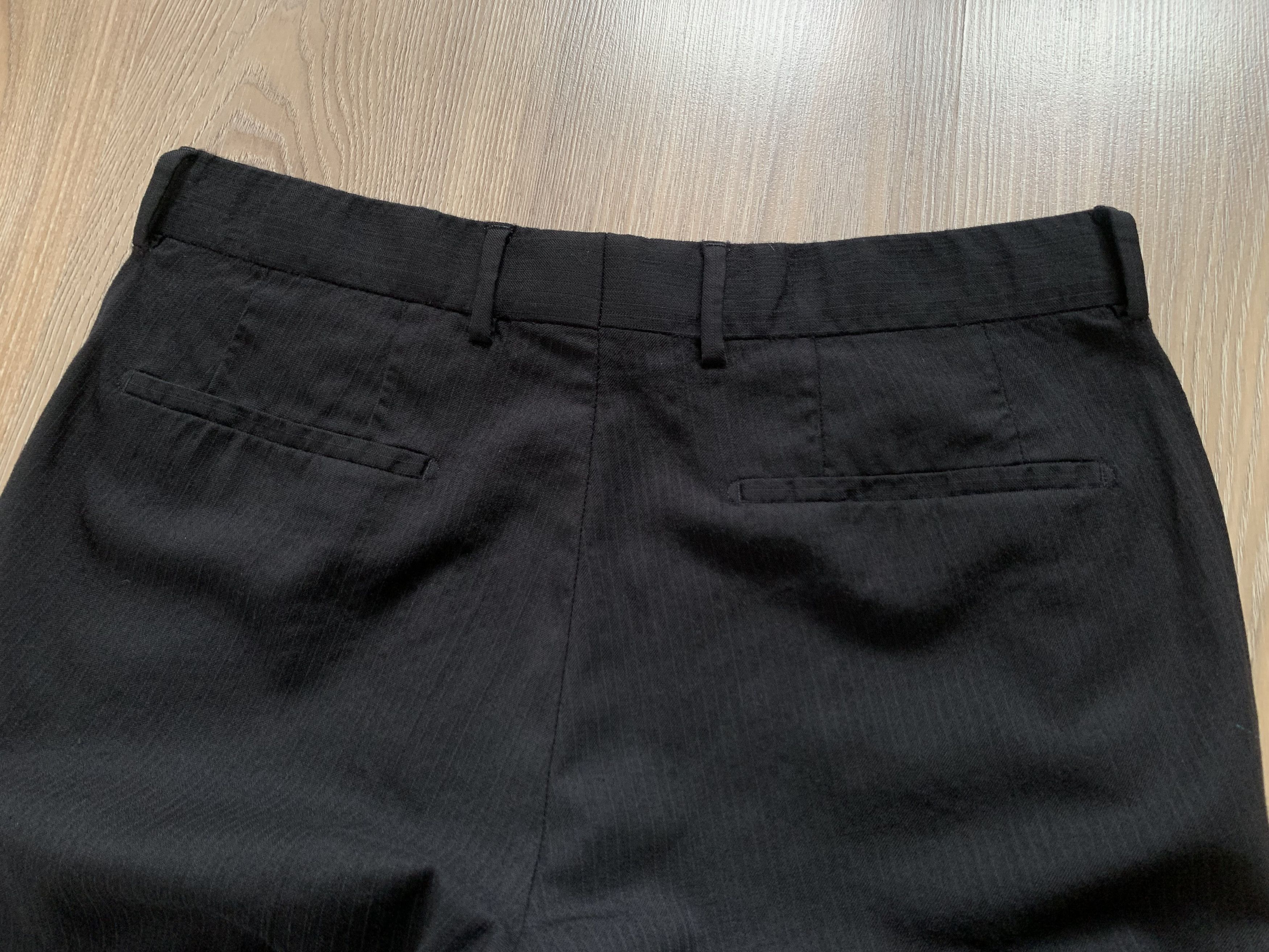 Hugo Boss Hugo Boss Black Vintage Wool Formal Trousers Size 48R - 7 Thumbnail