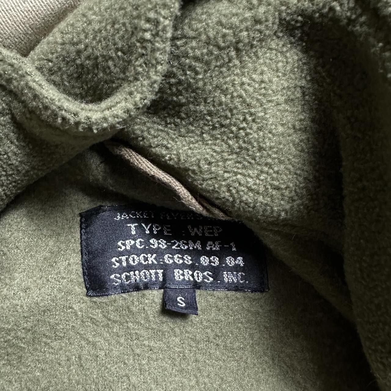 Schott × Vintage Vintage 90s Schott military parka jacket Size US M / EU 48-50 / 2 - 2 Thumbnail