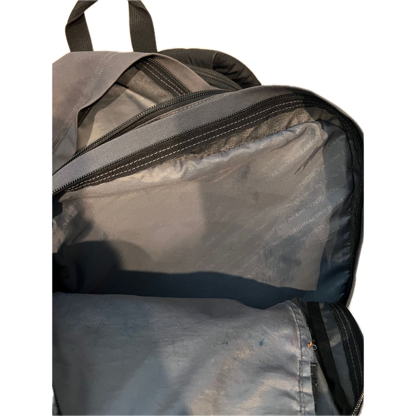 Jansport JanSport Big Campus Gray Black Backpack Size 26 - 4 Thumbnail