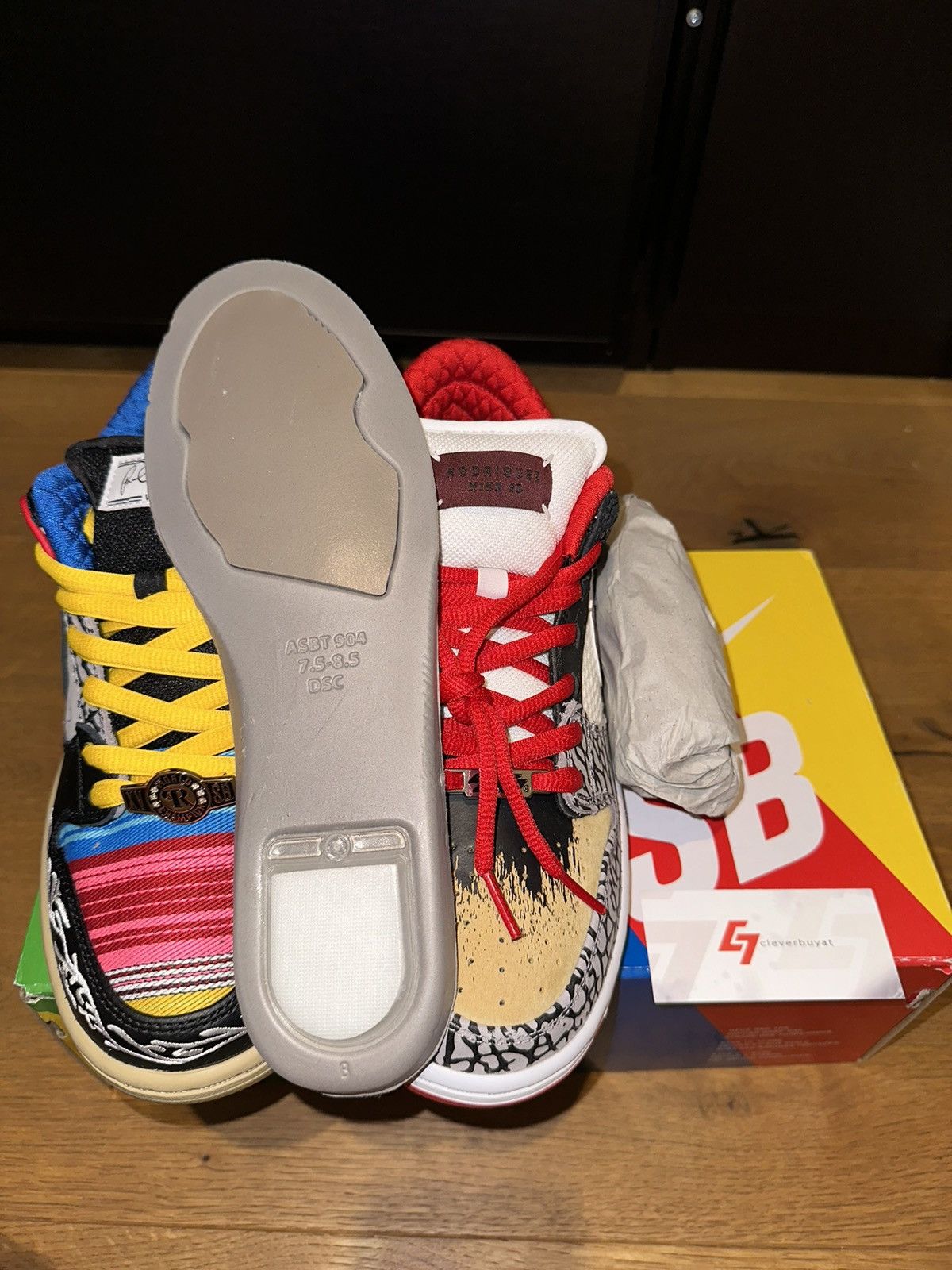 Nike Nike SB Dunk low What The Paul Size US 8.5 / EU 41-42 - 9 Thumbnail