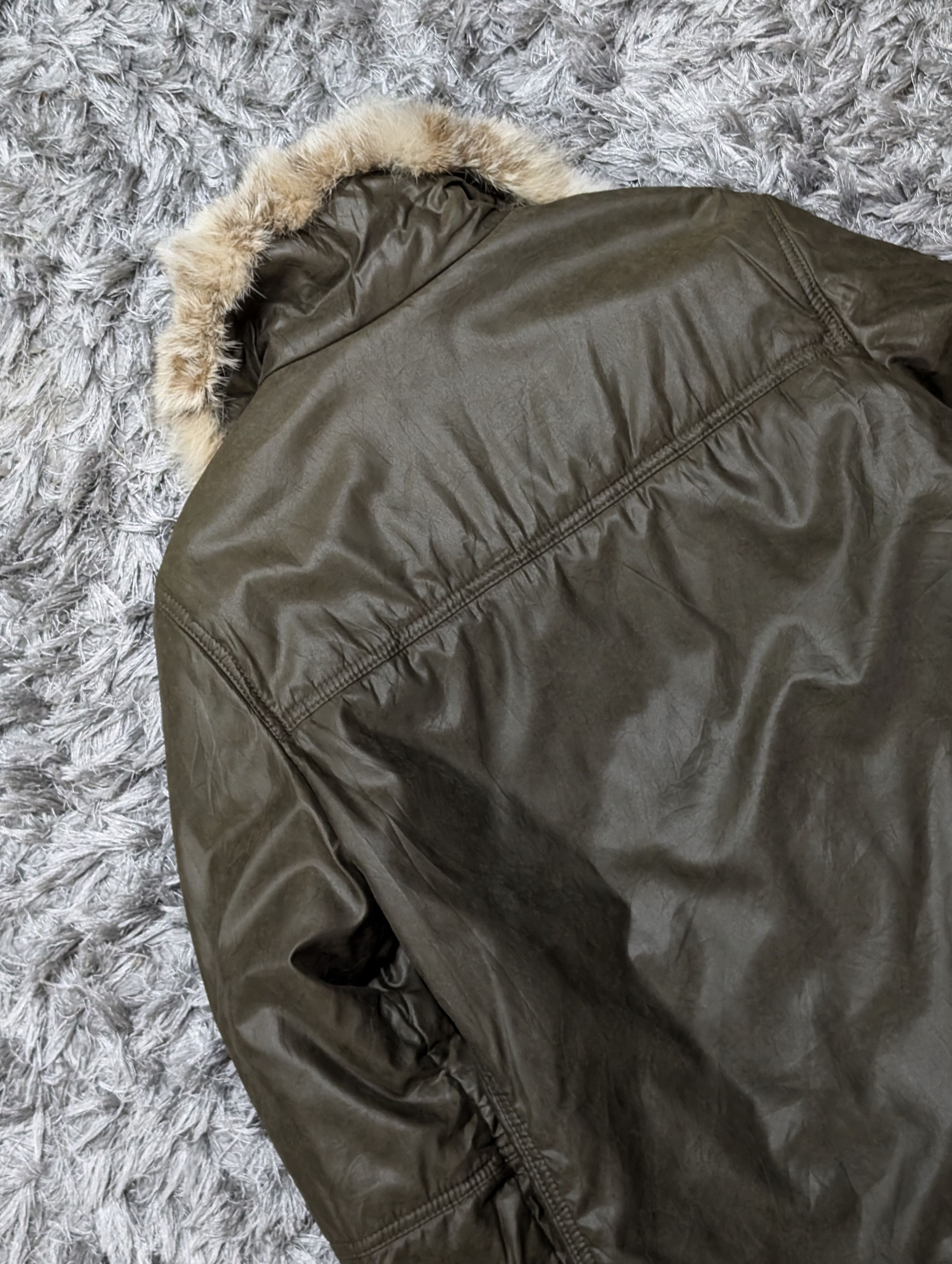 Byblos Byblos Blu Impeccable Lined Fur Coat Italian Winter Jacket Size S / US 4 / IT 40 - 6 Thumbnail