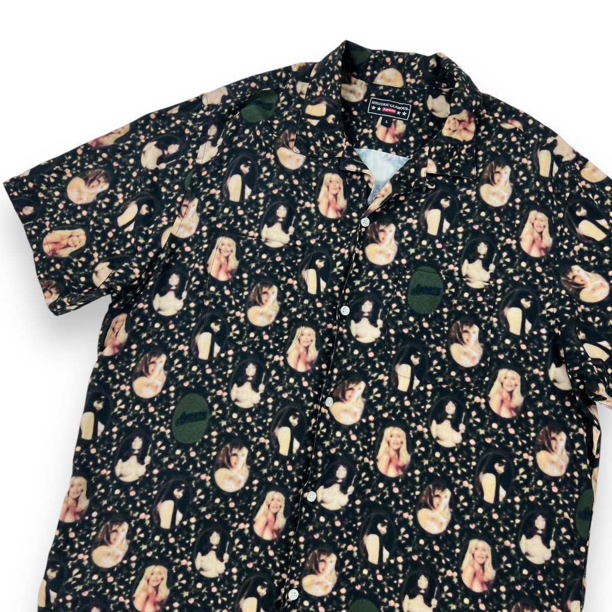 Supreme Supreme x Hysteric Glamour Blurred Girls Rayon Shirt | Grailed